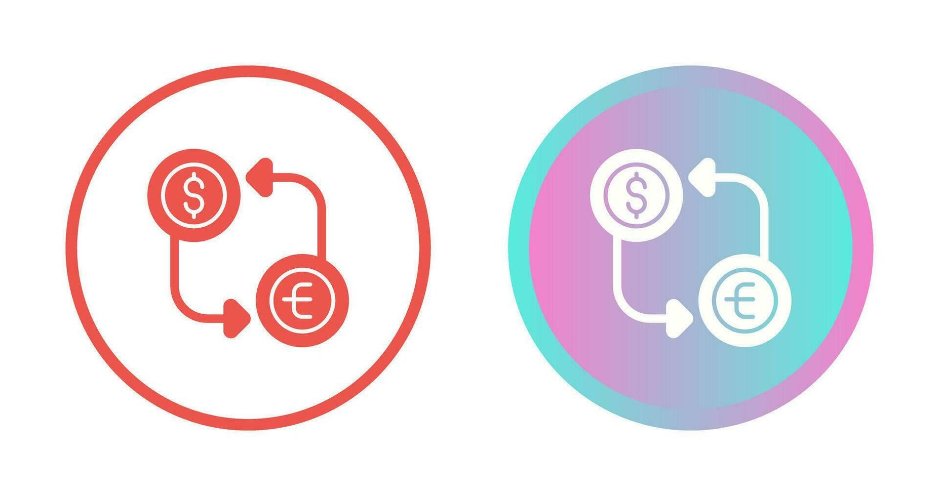 Currency Exchange Vector Icon