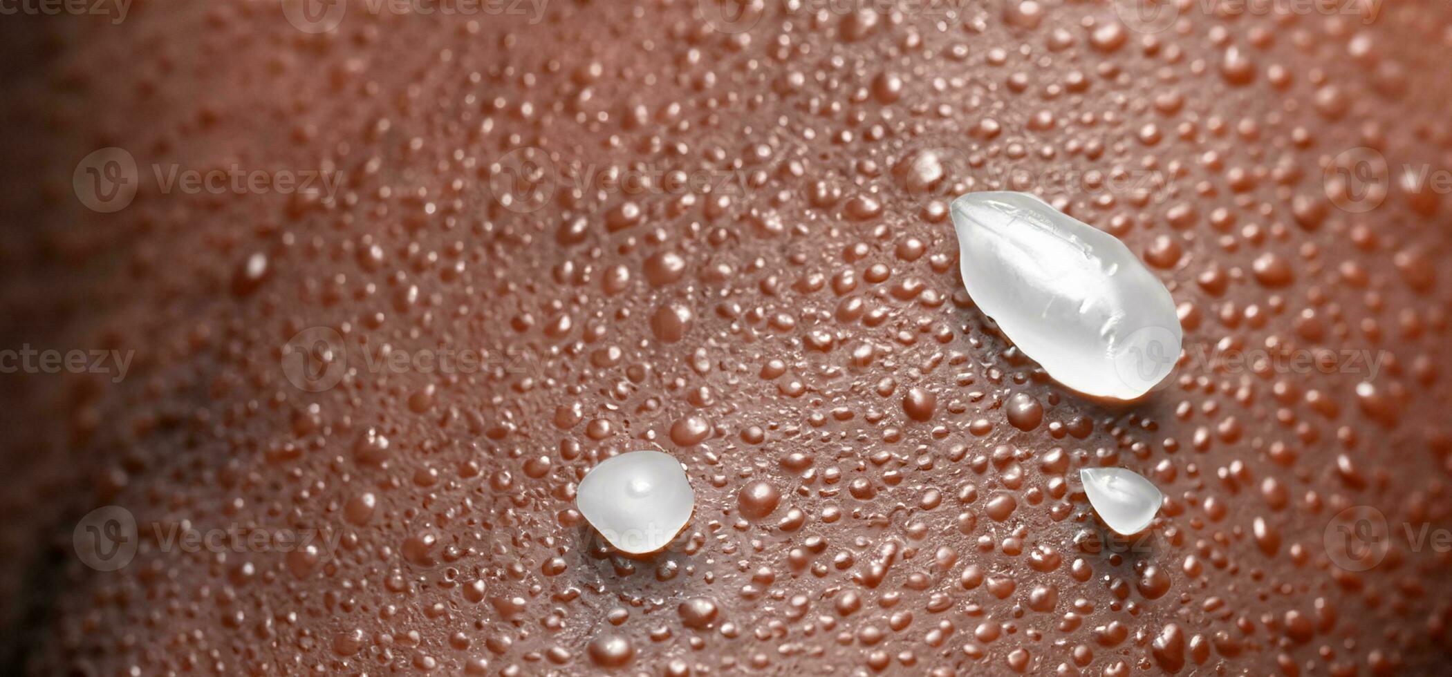 Collagen And Hyaluron Serum Gel On Skin. Splashing of Hyaluron gel. photo