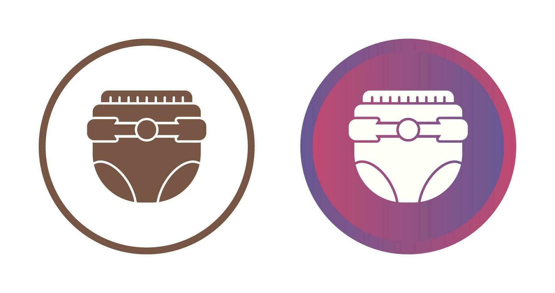 Diaper Vector Icon