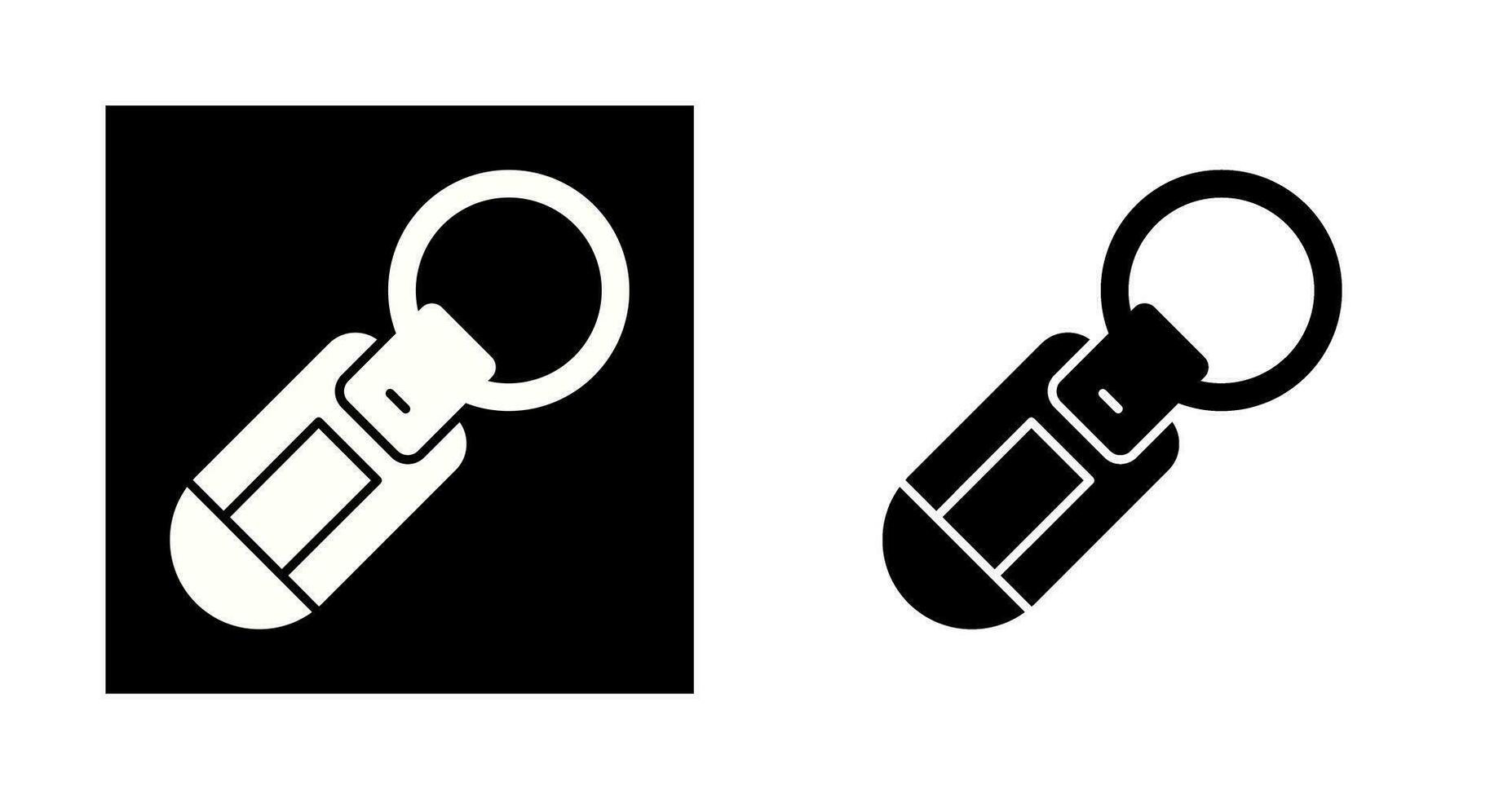 Keychain Vector Icon