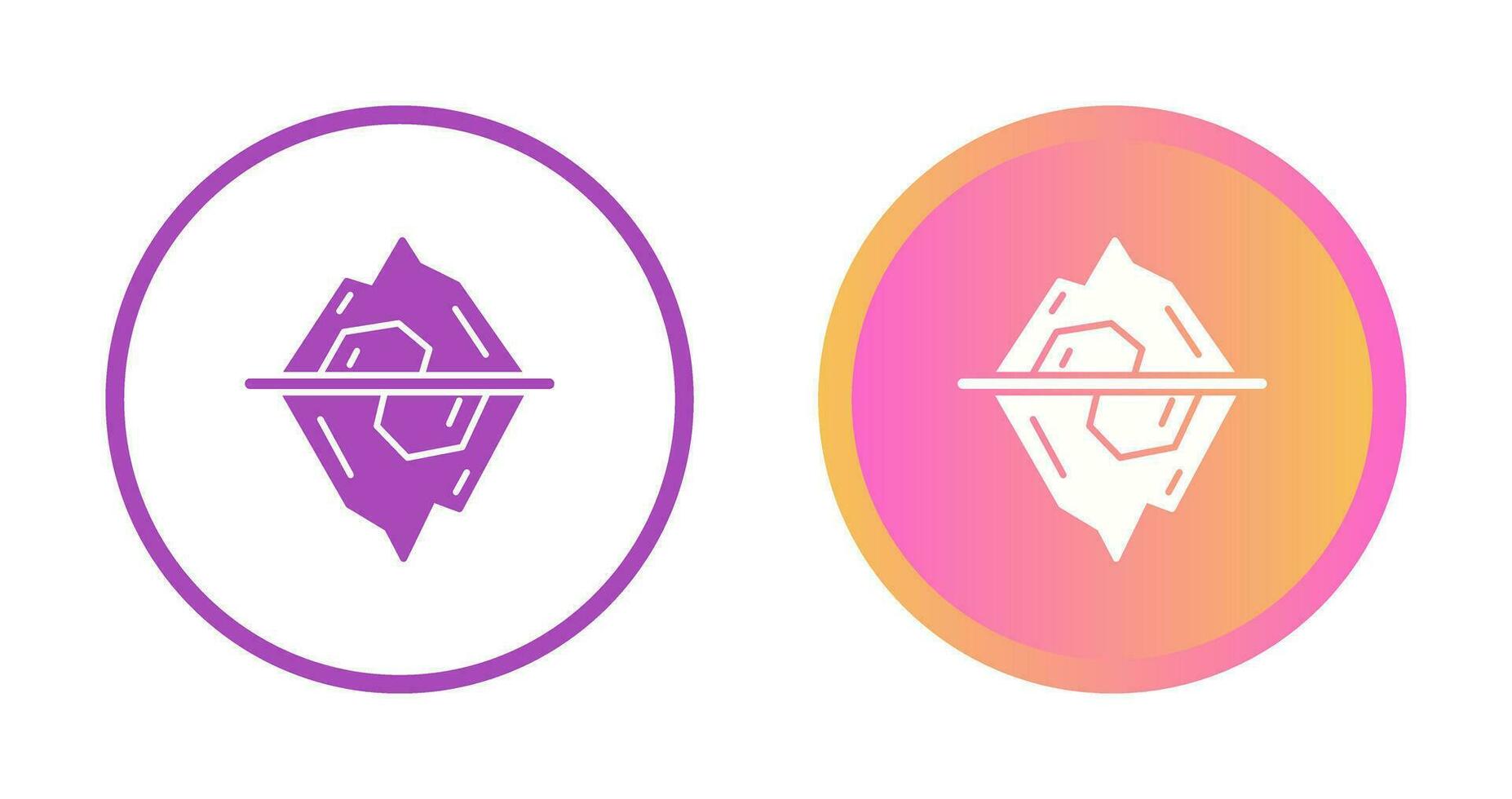 Iceberg Vector Icon