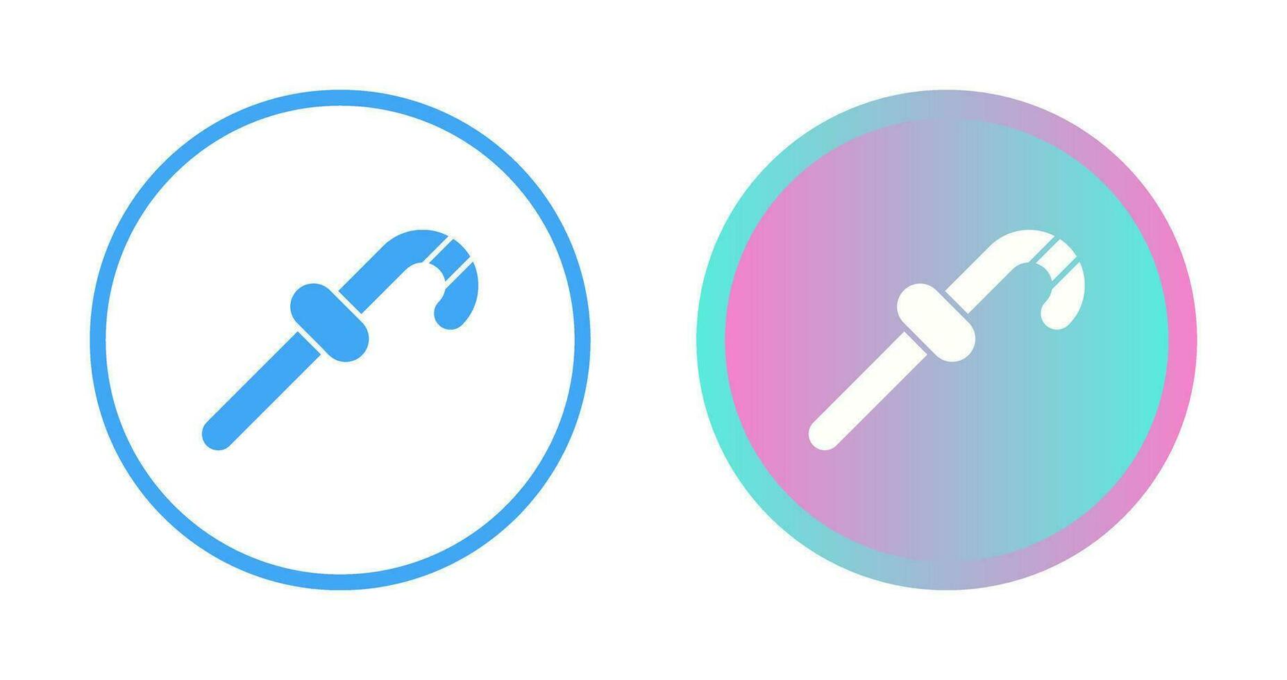 Walking Stick Vector Icon
