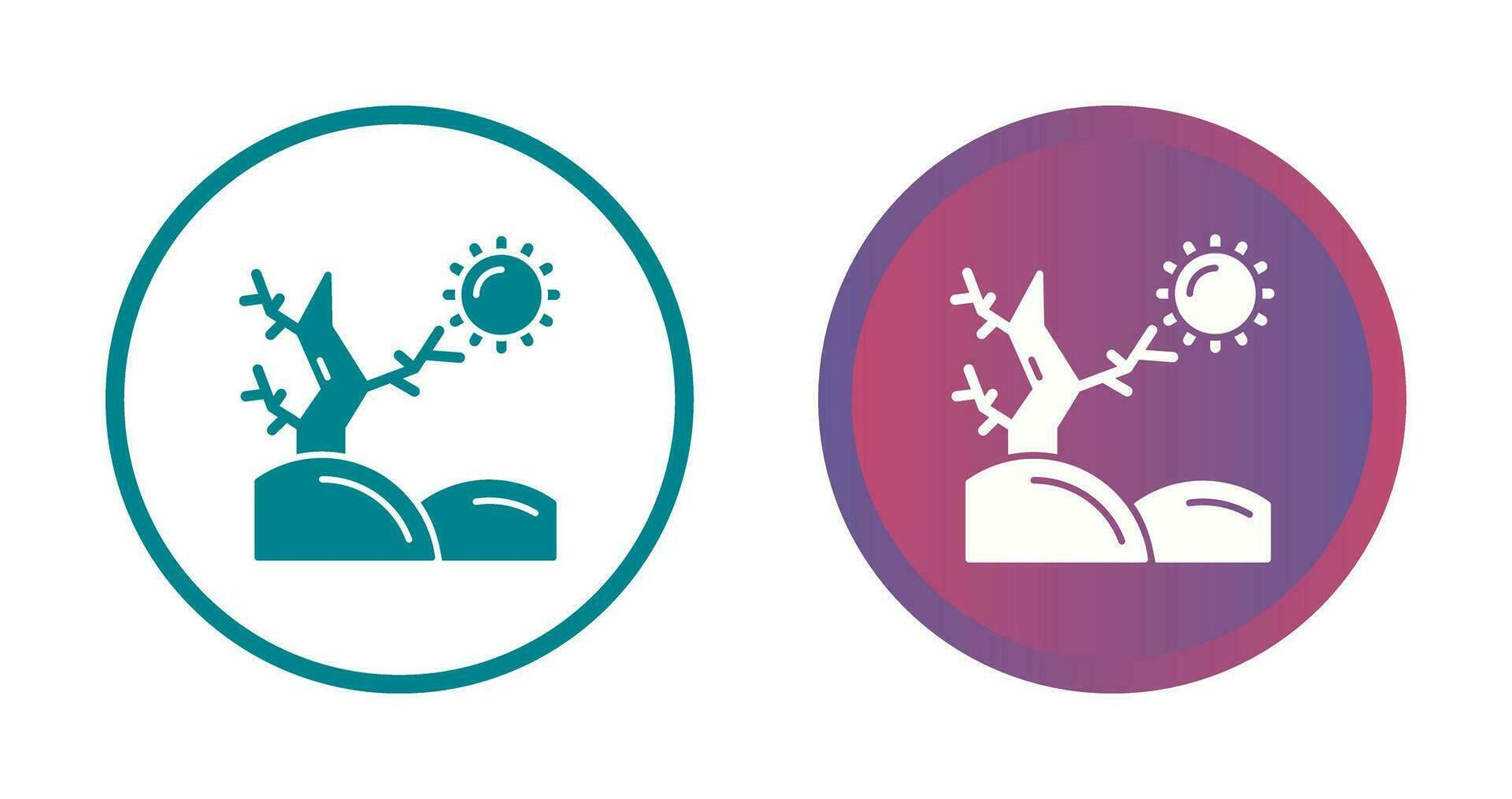 Desert Vector Icon