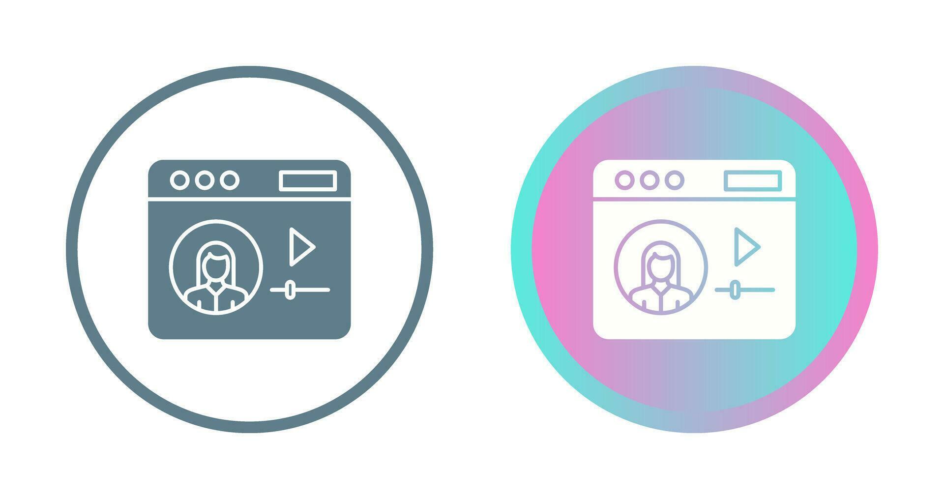 Video Tutorial Vector Icon 27055116 Vector Art at Vecteezy