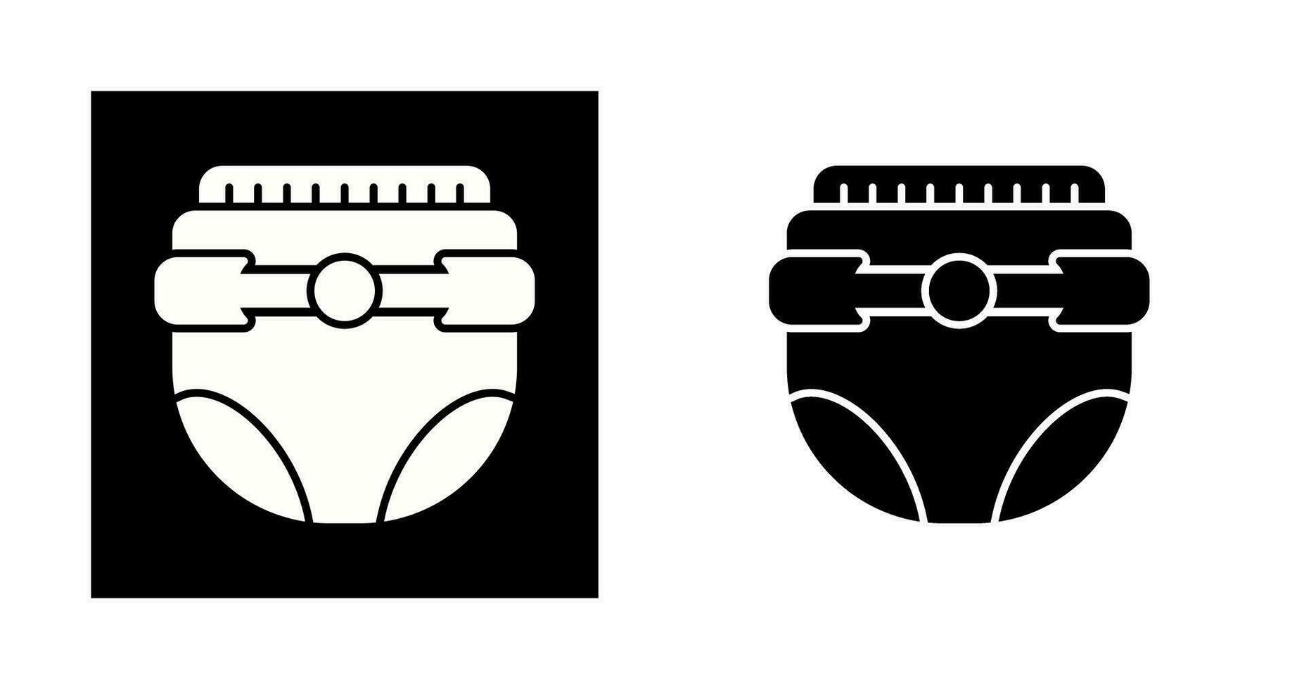 Diaper Vector Icon