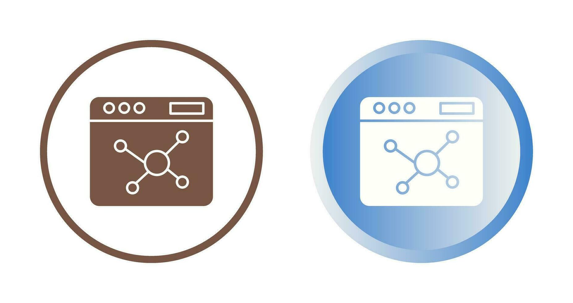 icono de vector de algoritmo