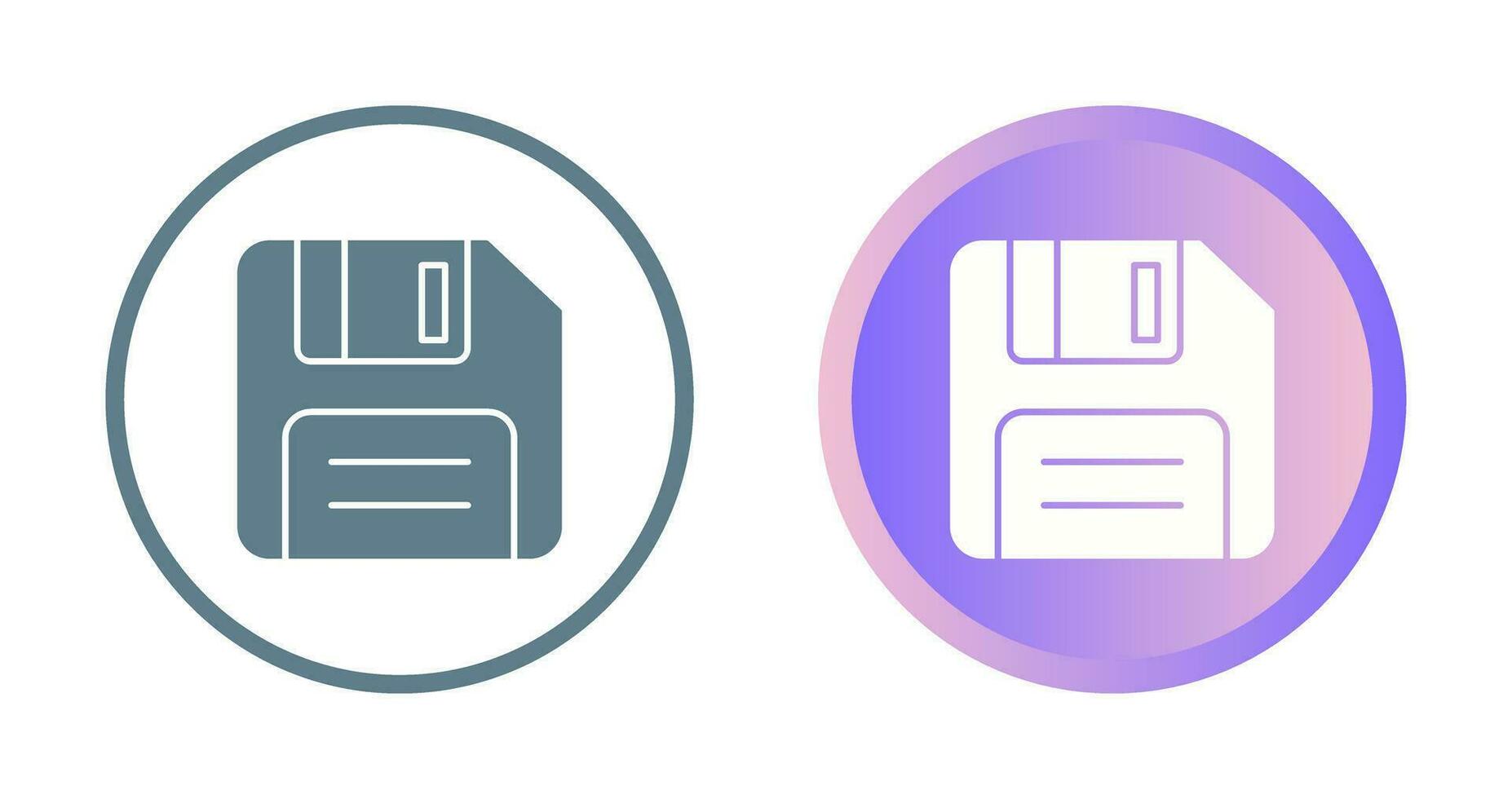 Floppy Disk Vector Icon