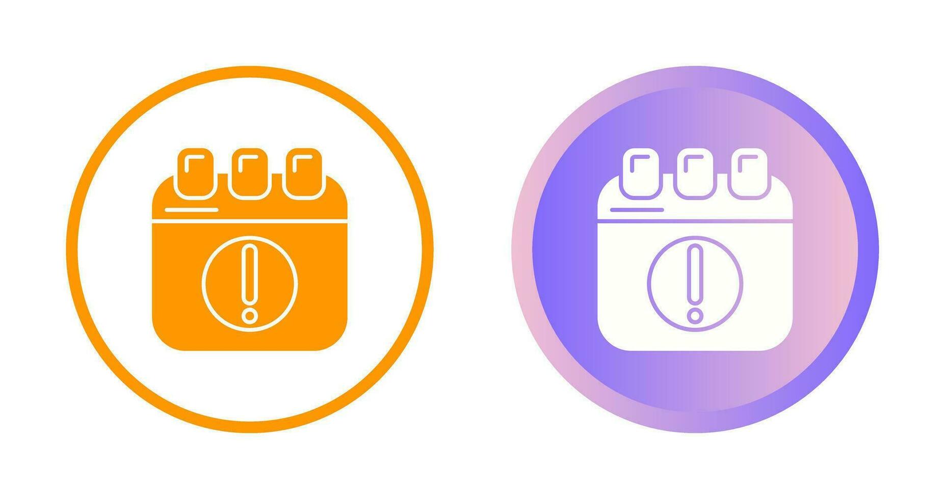 Alert Vector Icon