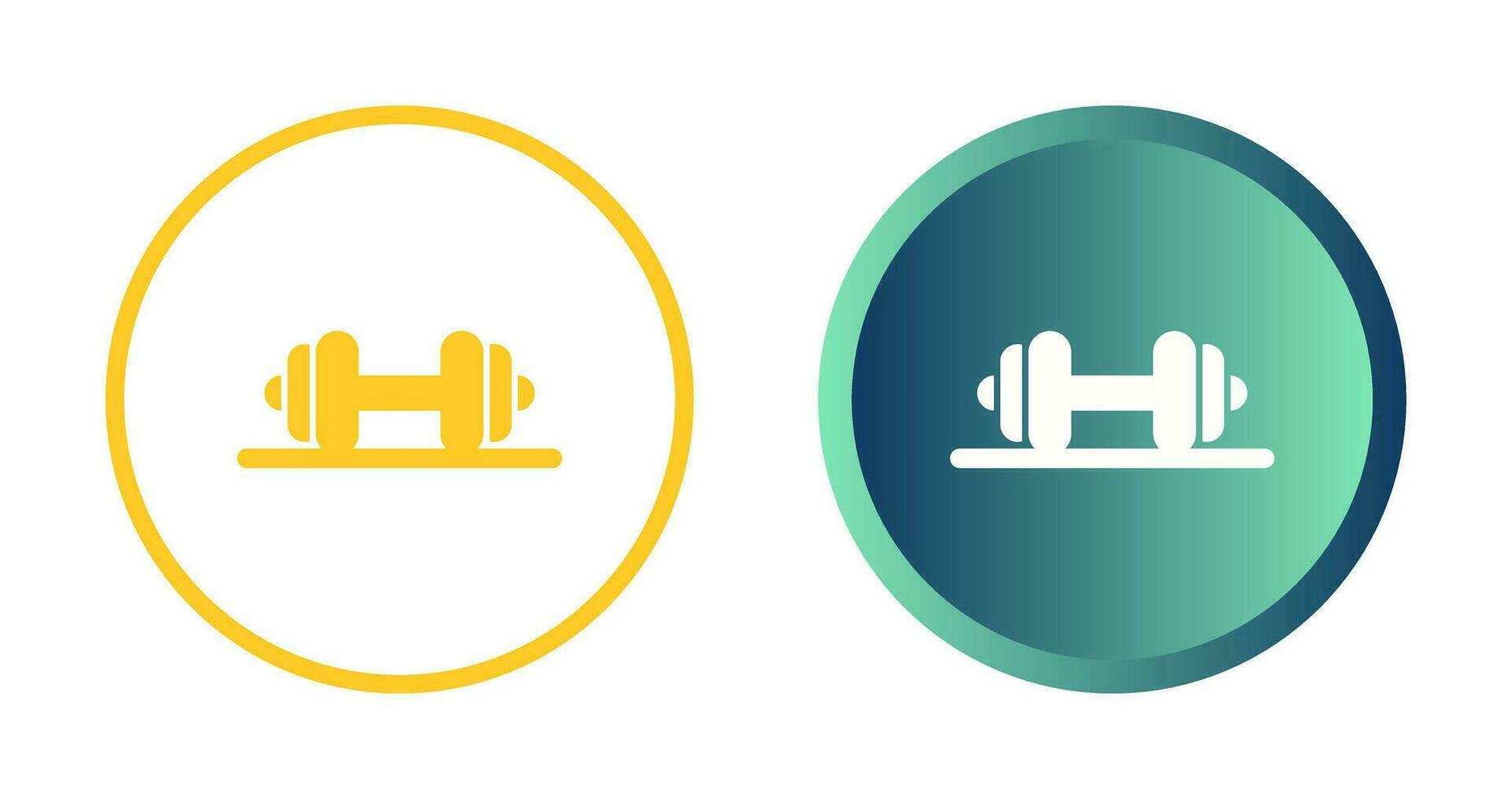 Dumbbell Vector Icon