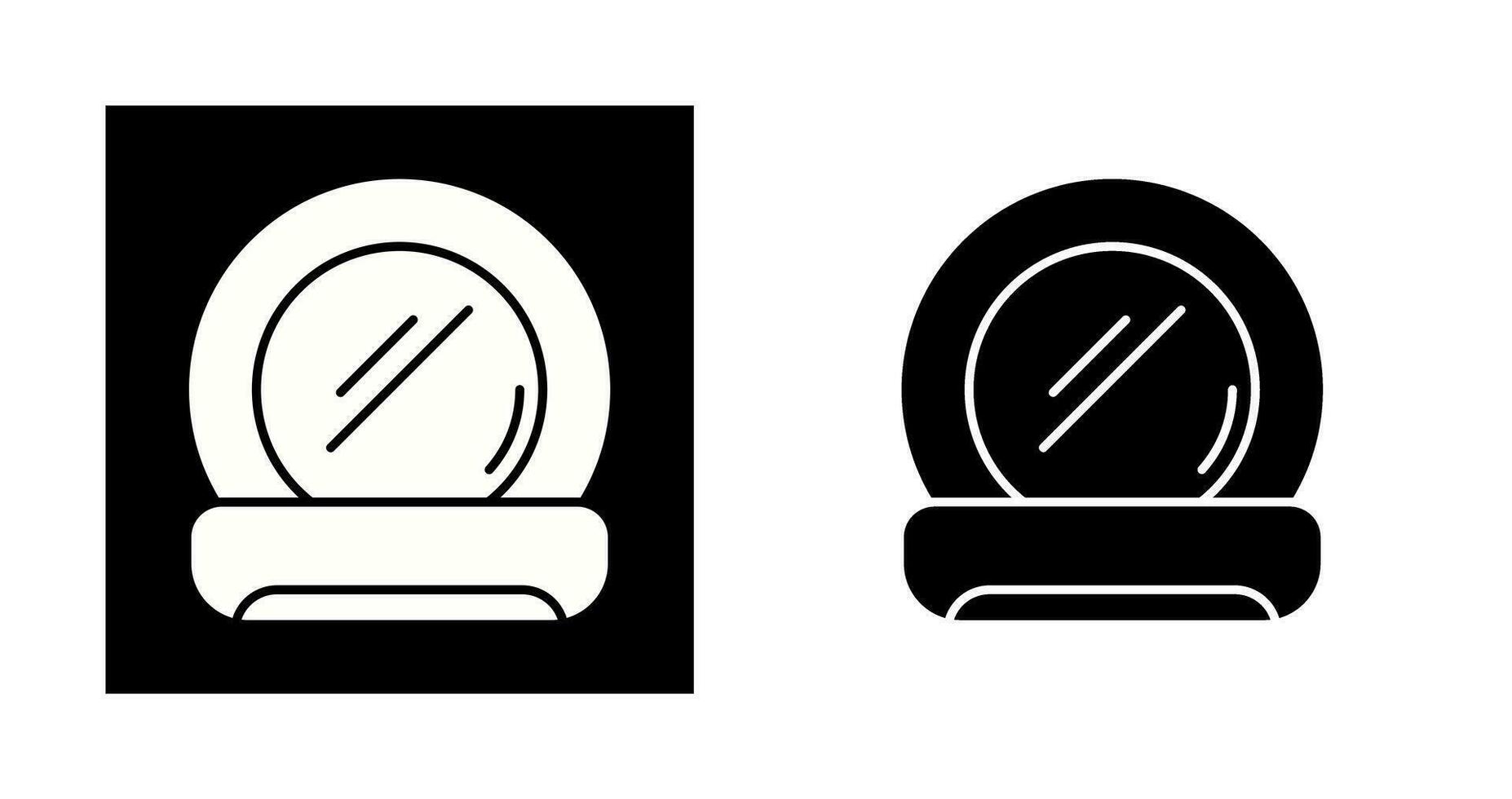 Pocket Mirror Vector Icon