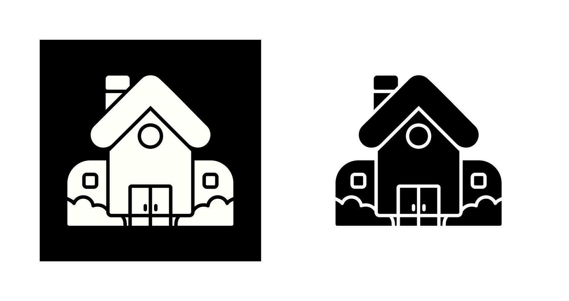 Retirement Home Vector Icon