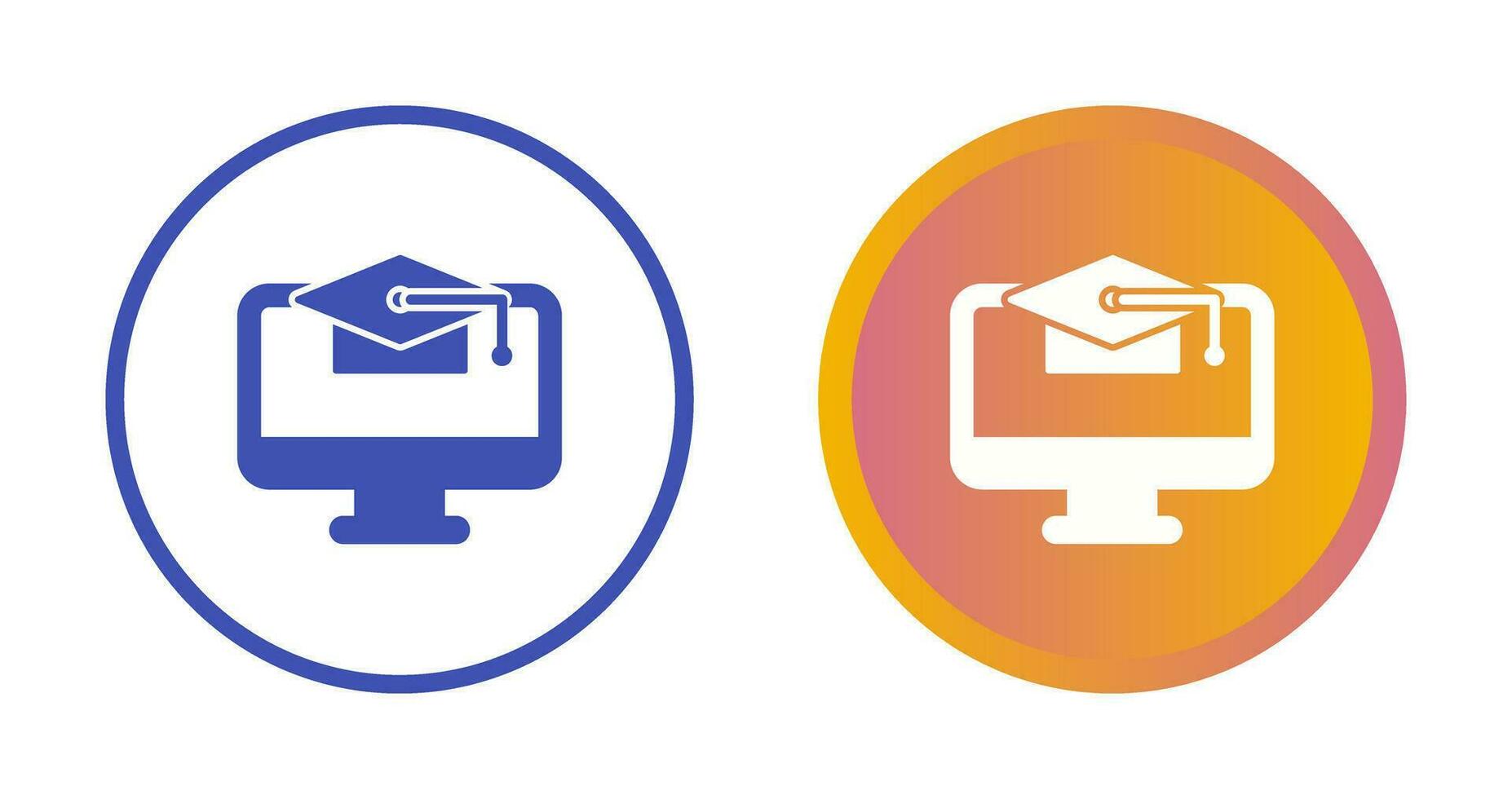 Online Education Vector Icon