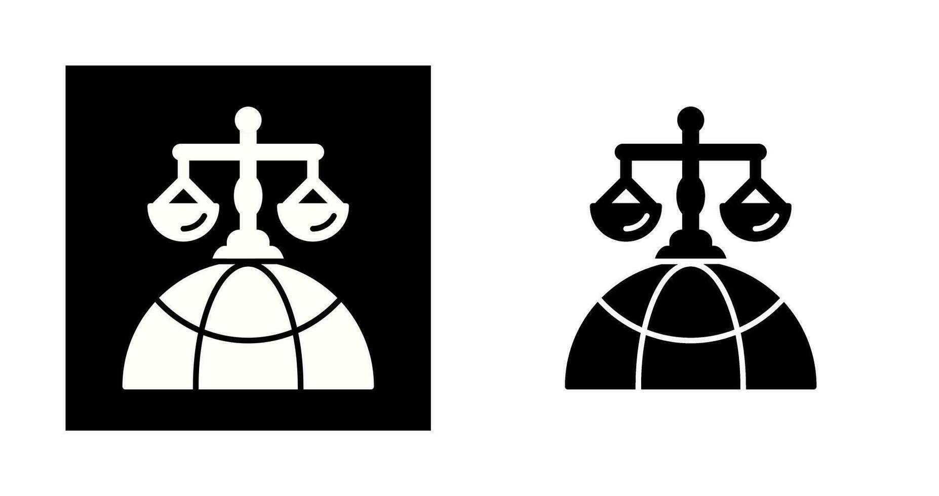 International Law Vector Icon