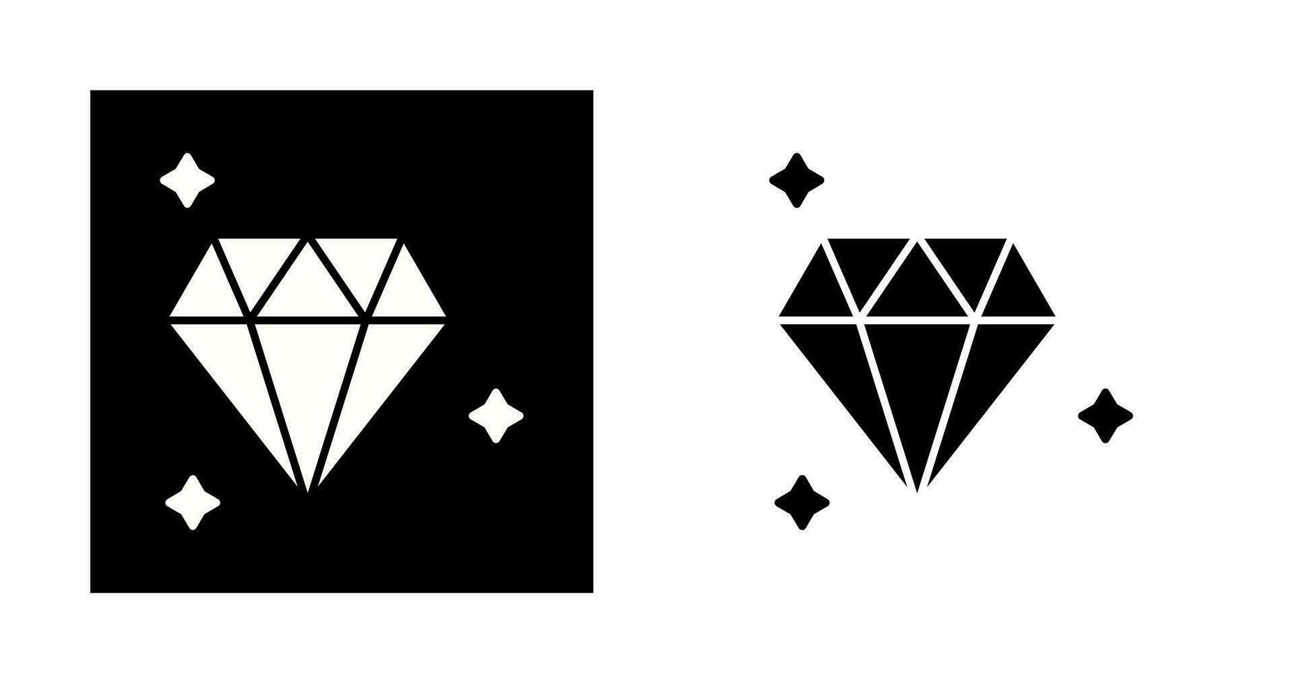 Diamond Vector Icon