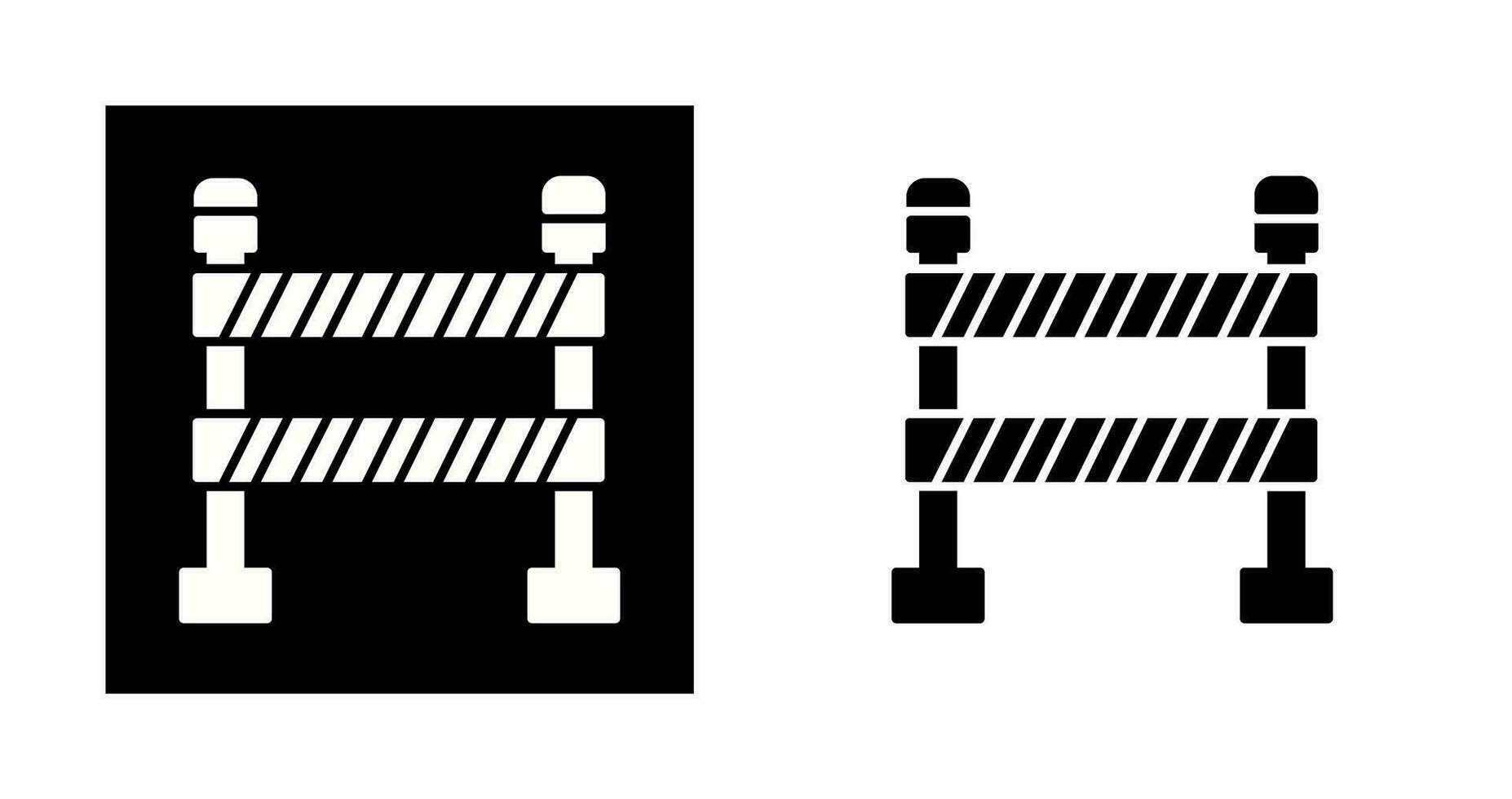Police Line Vector Icon