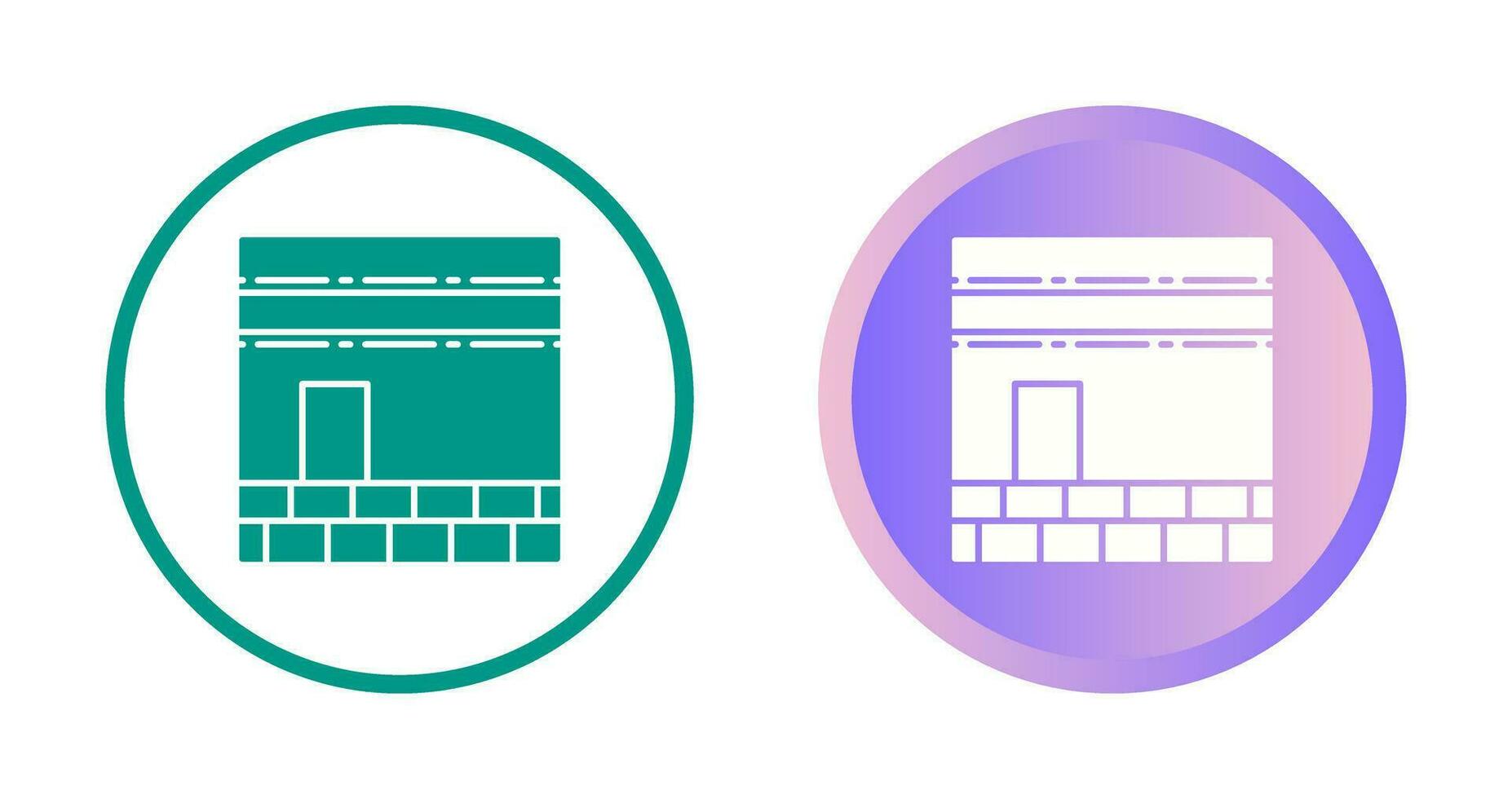 Kaaba Vector Icon