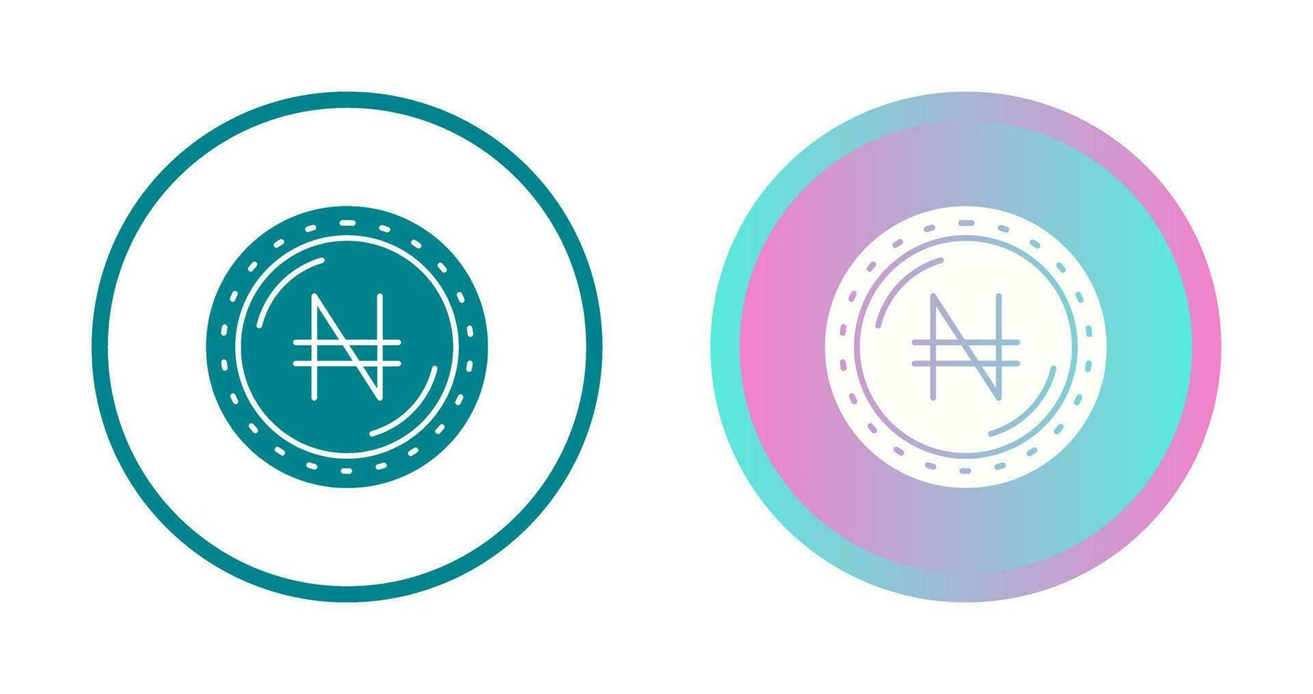 Naira Currency Vector Icon