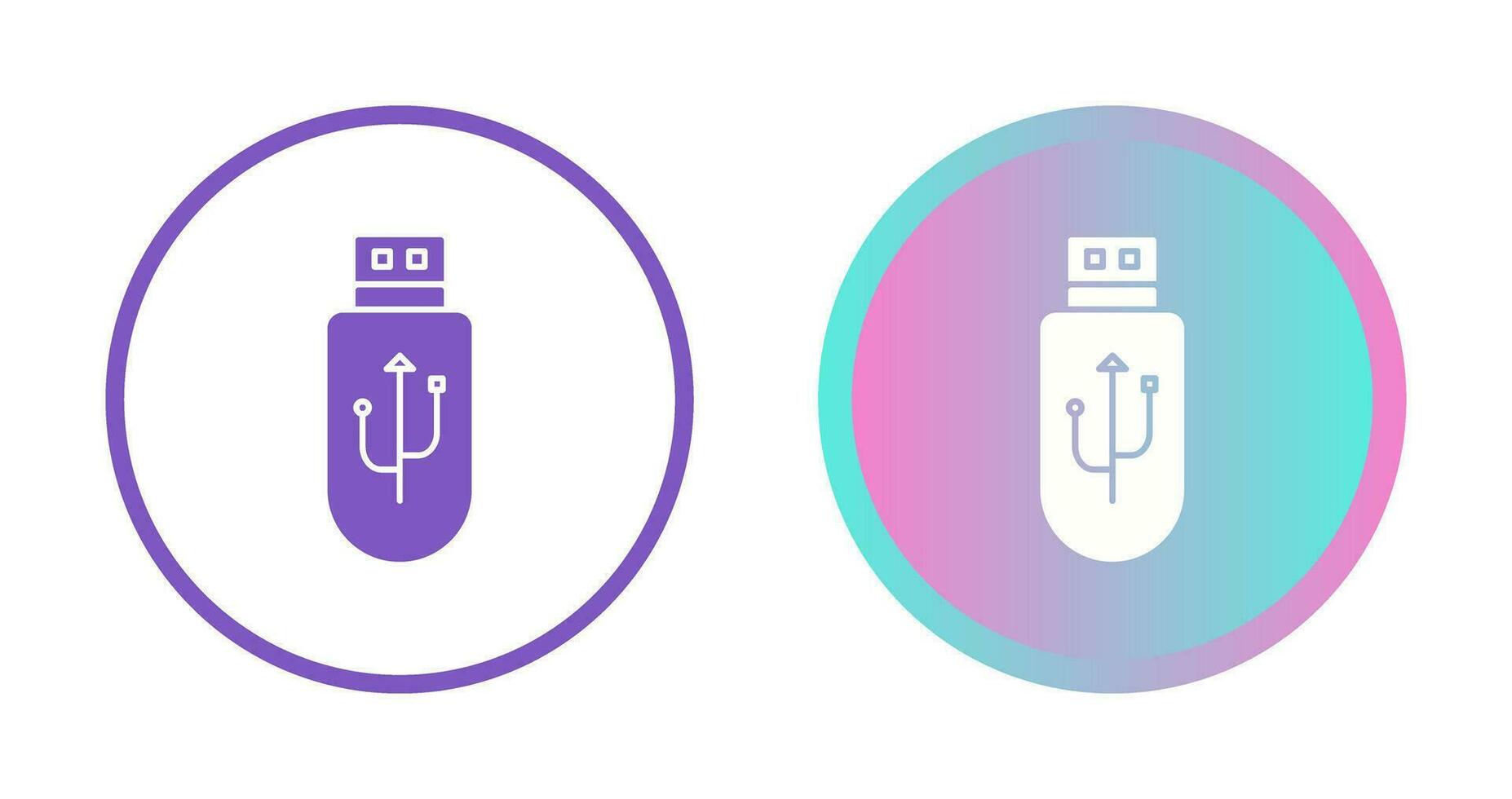 Usb Drive Vector Icon