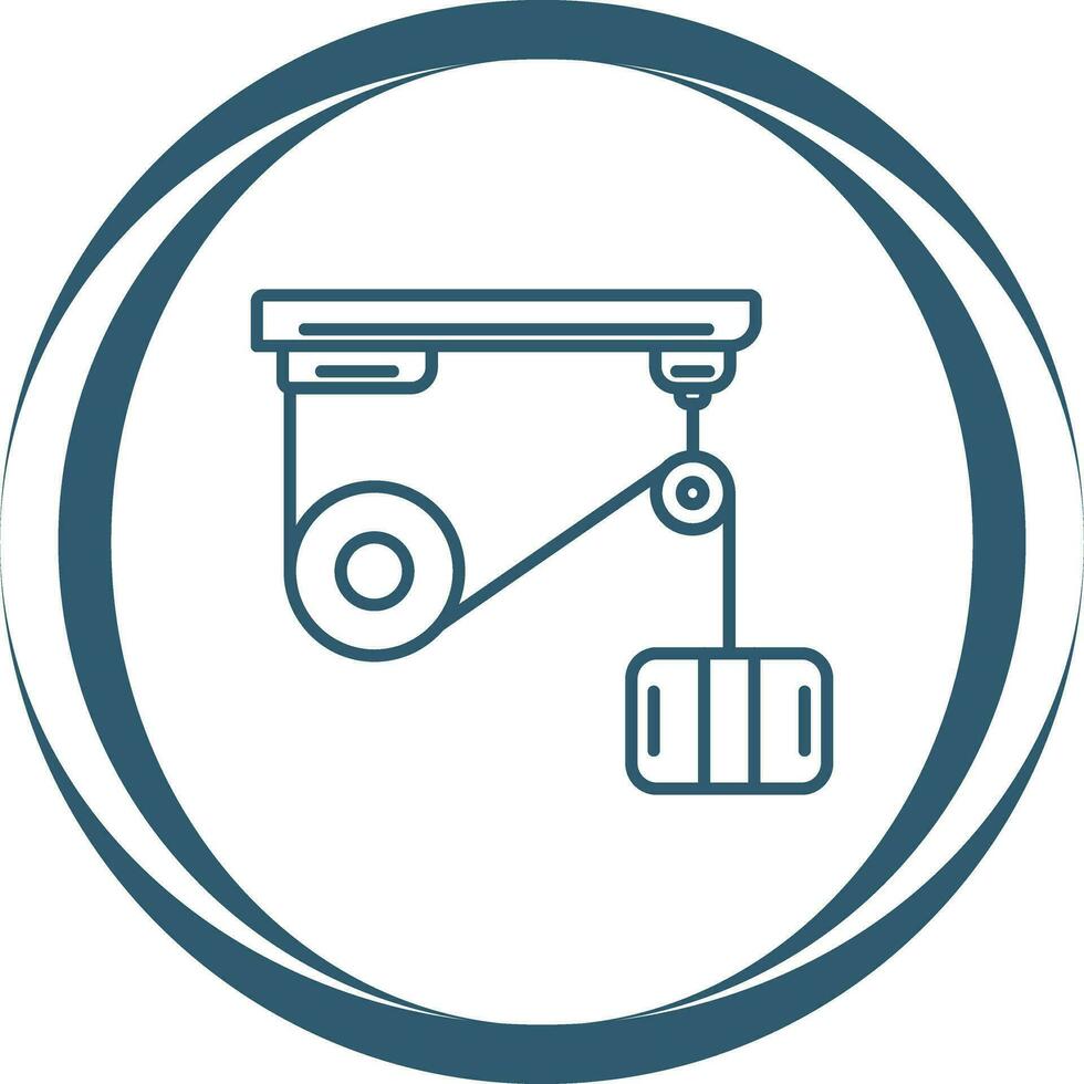 Pulley Vector Icon