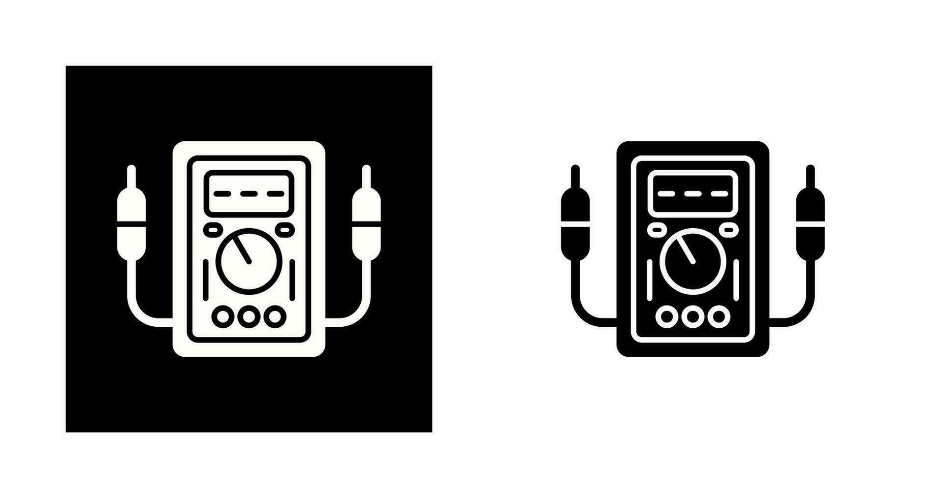 Voltmeter Vector Icon