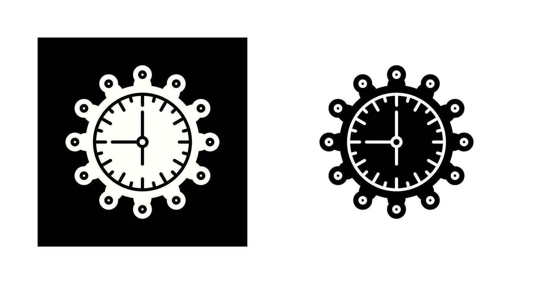 Clock Vector Icon