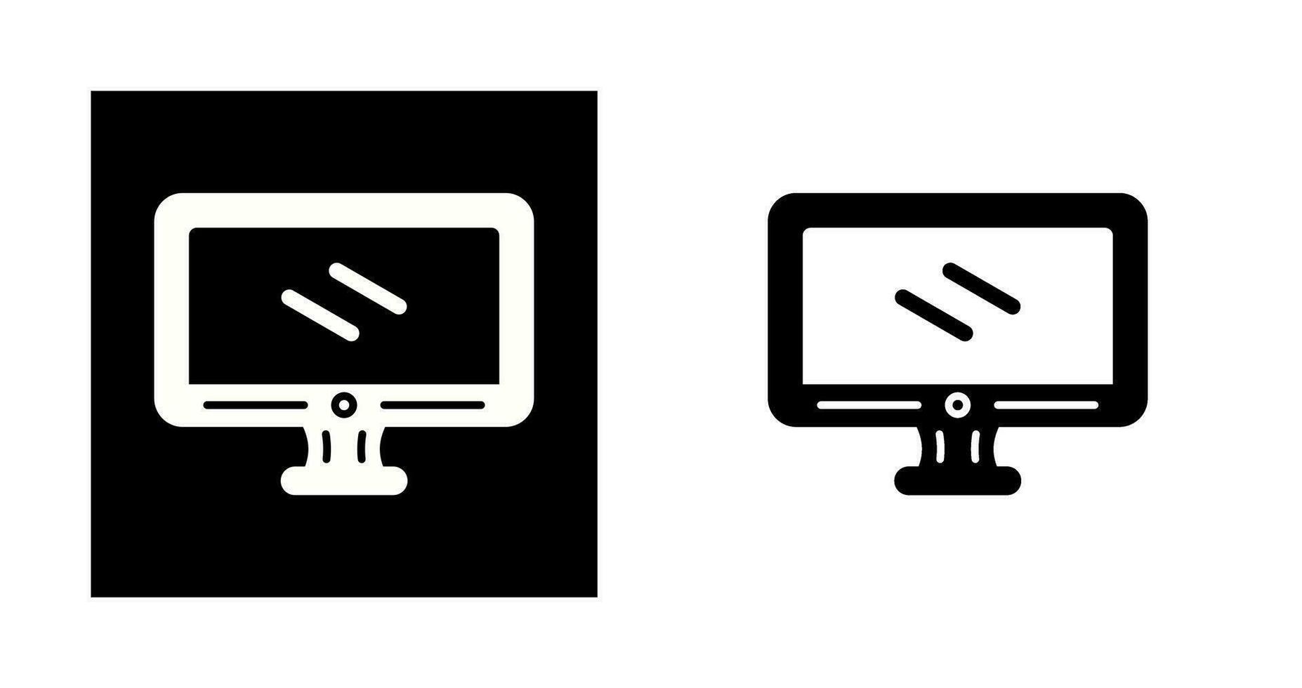 Lcd Vector Icon