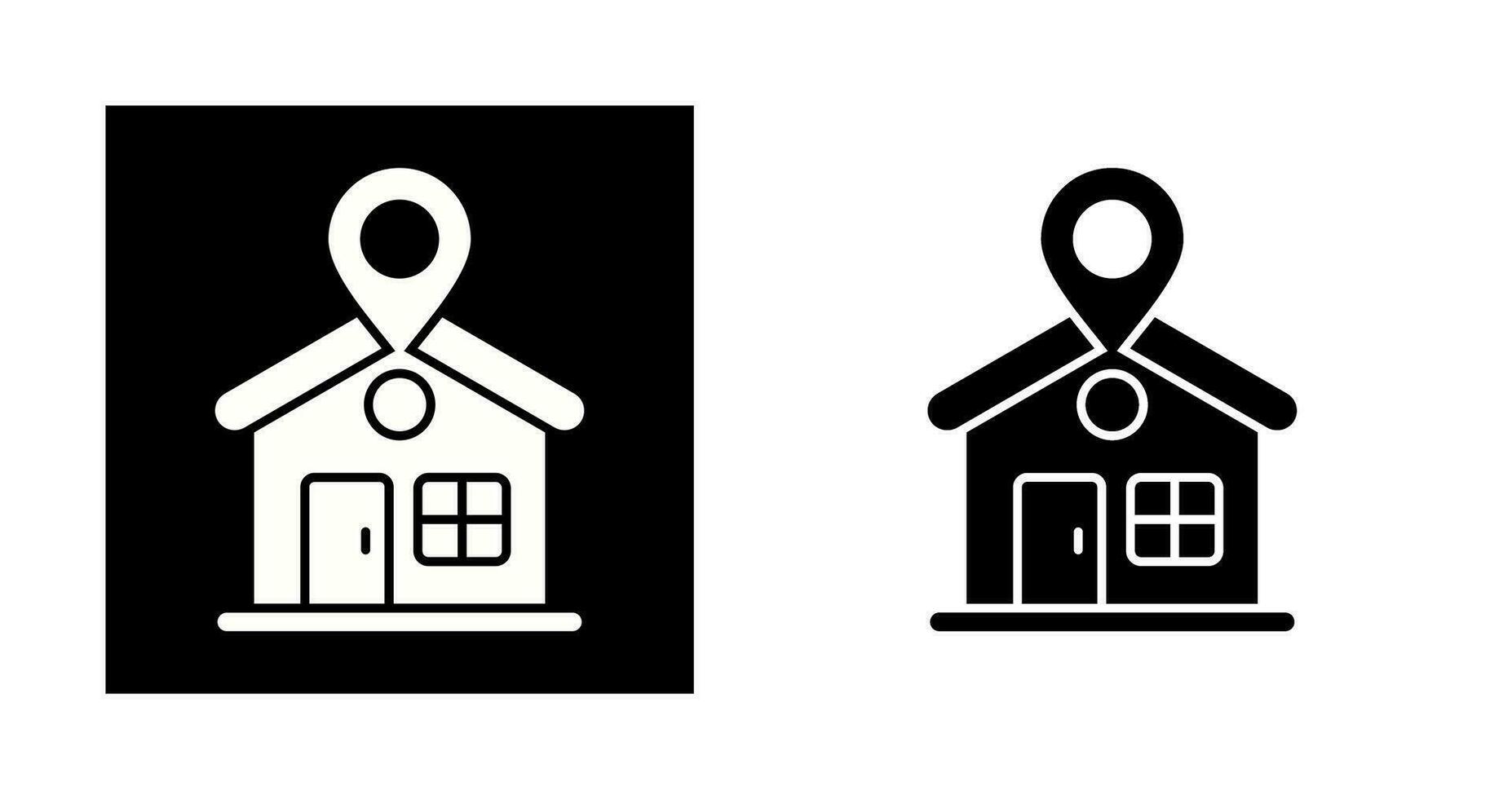 Home Location Vector Icon