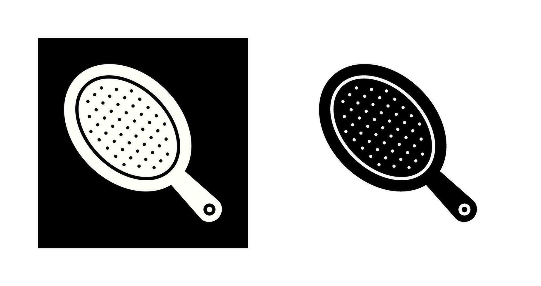 Hair Brush Vector Icon