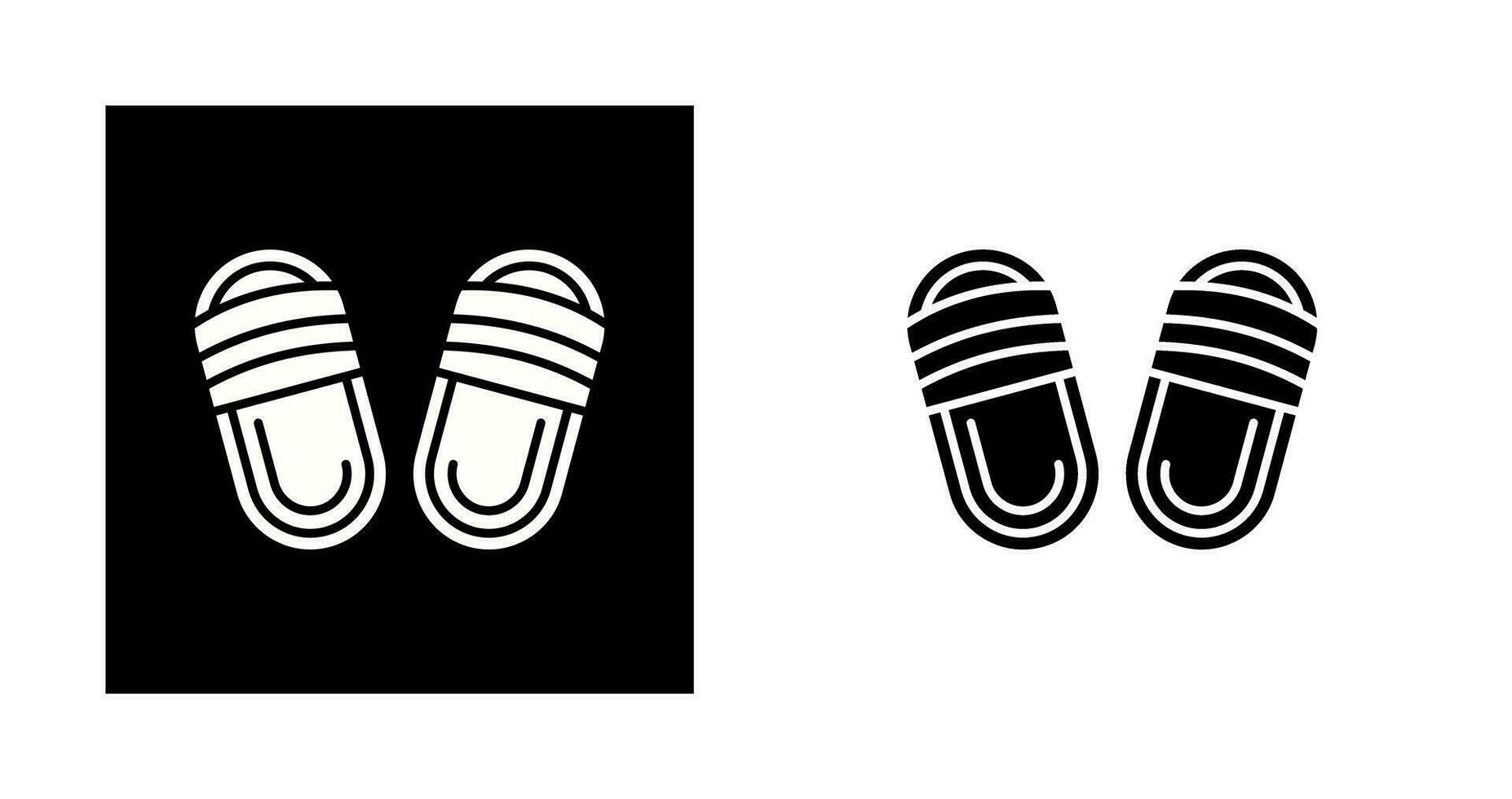 Slippers Vector Icon