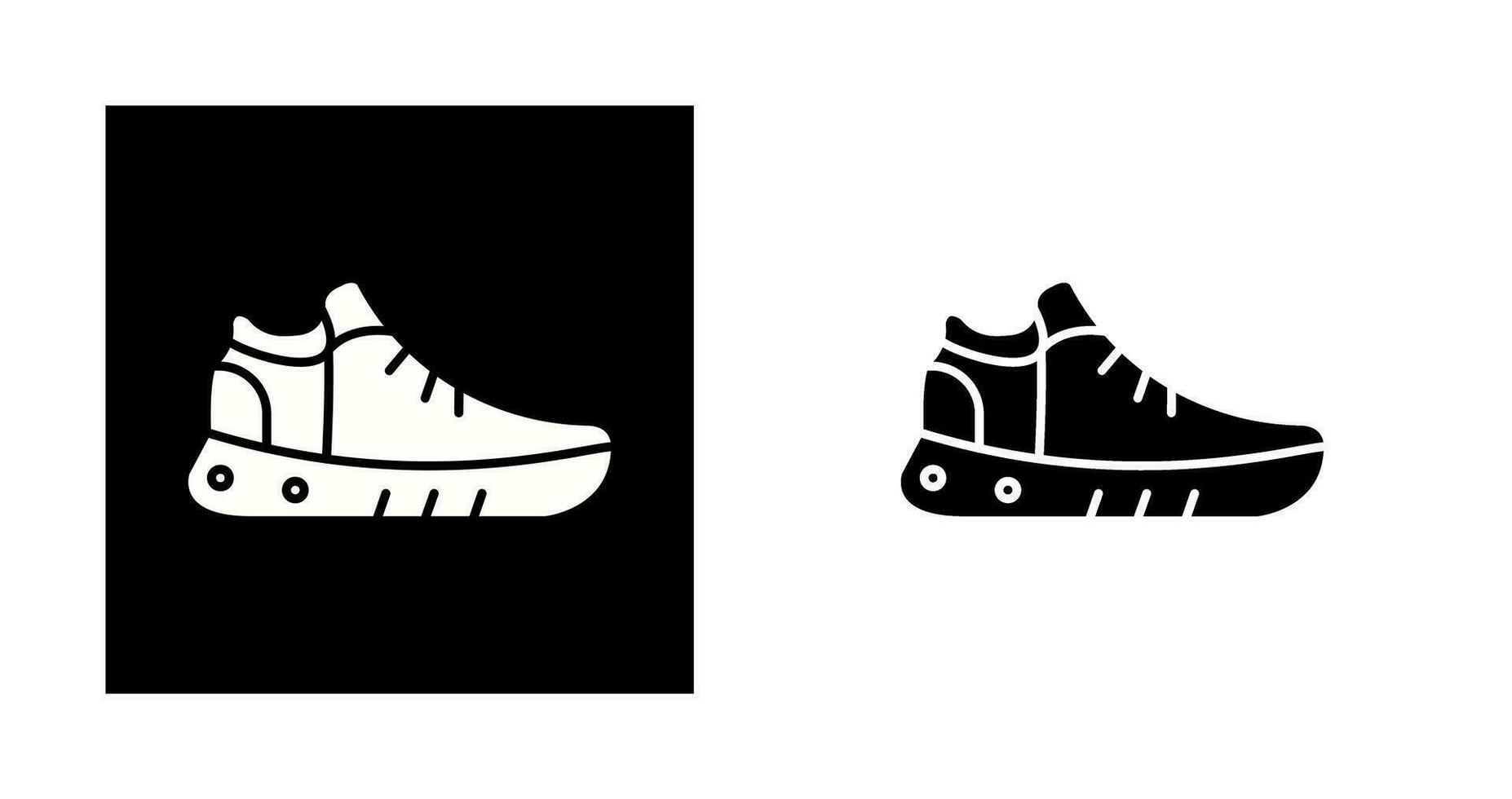 icono de vector de zapatillas