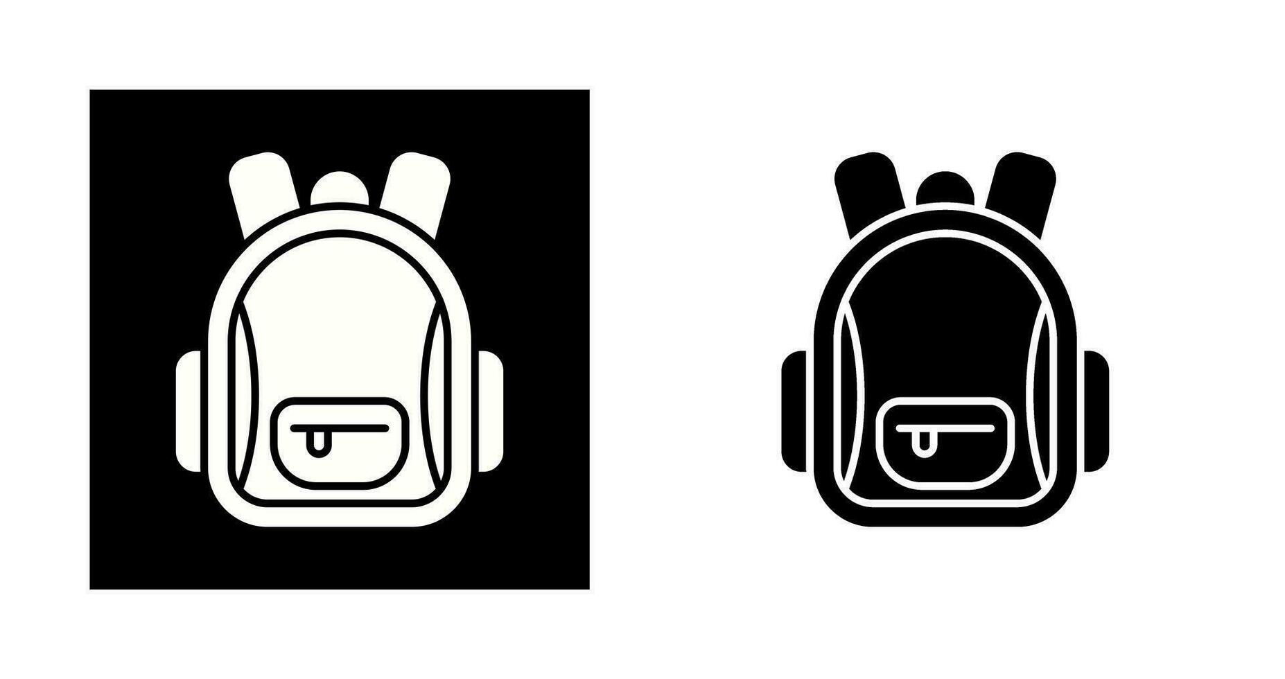 Backpack Vector Icon