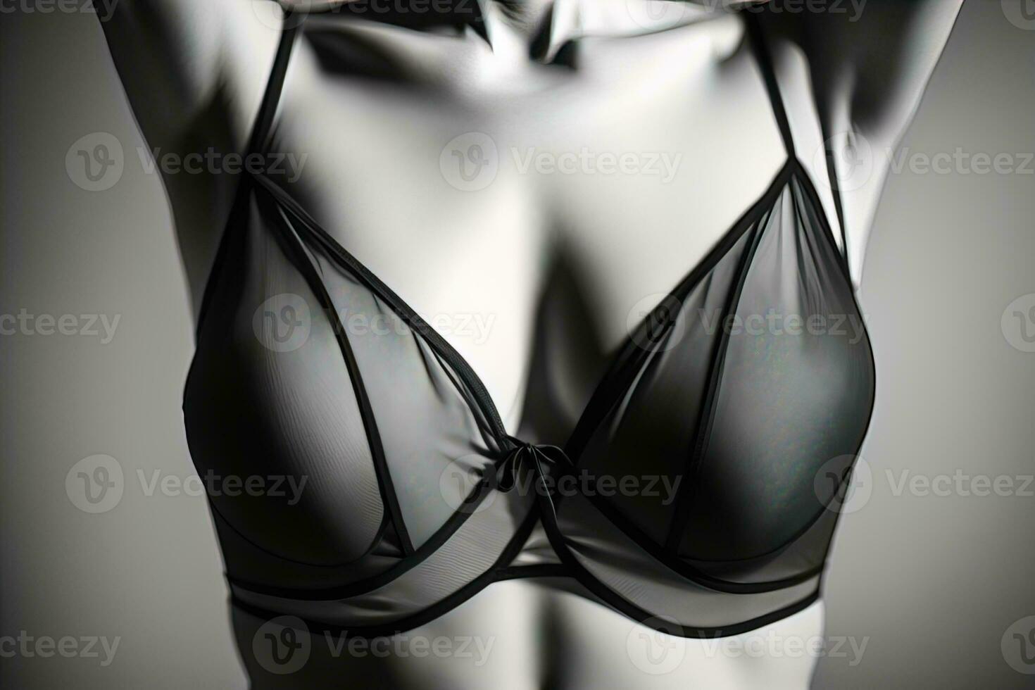 Sensual lingerie on a mannequin. ai generative photo