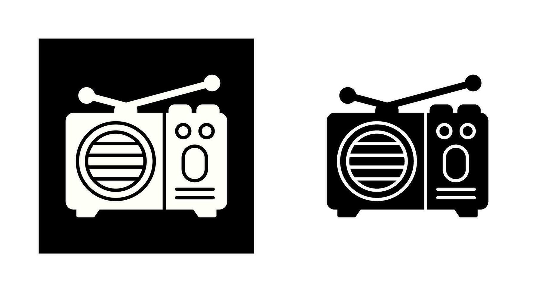 Radio Vector Icon