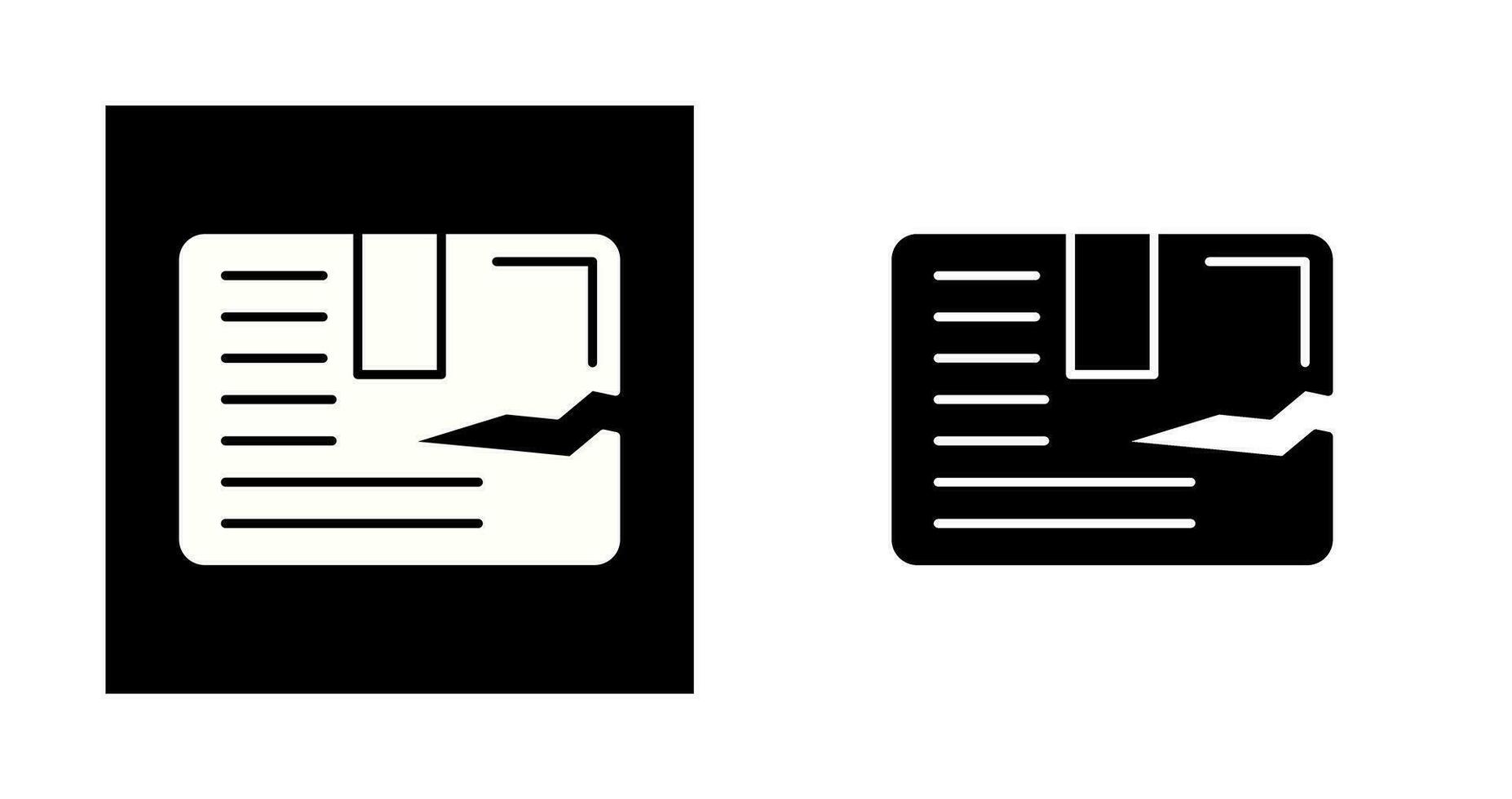 Damage Vector Icon