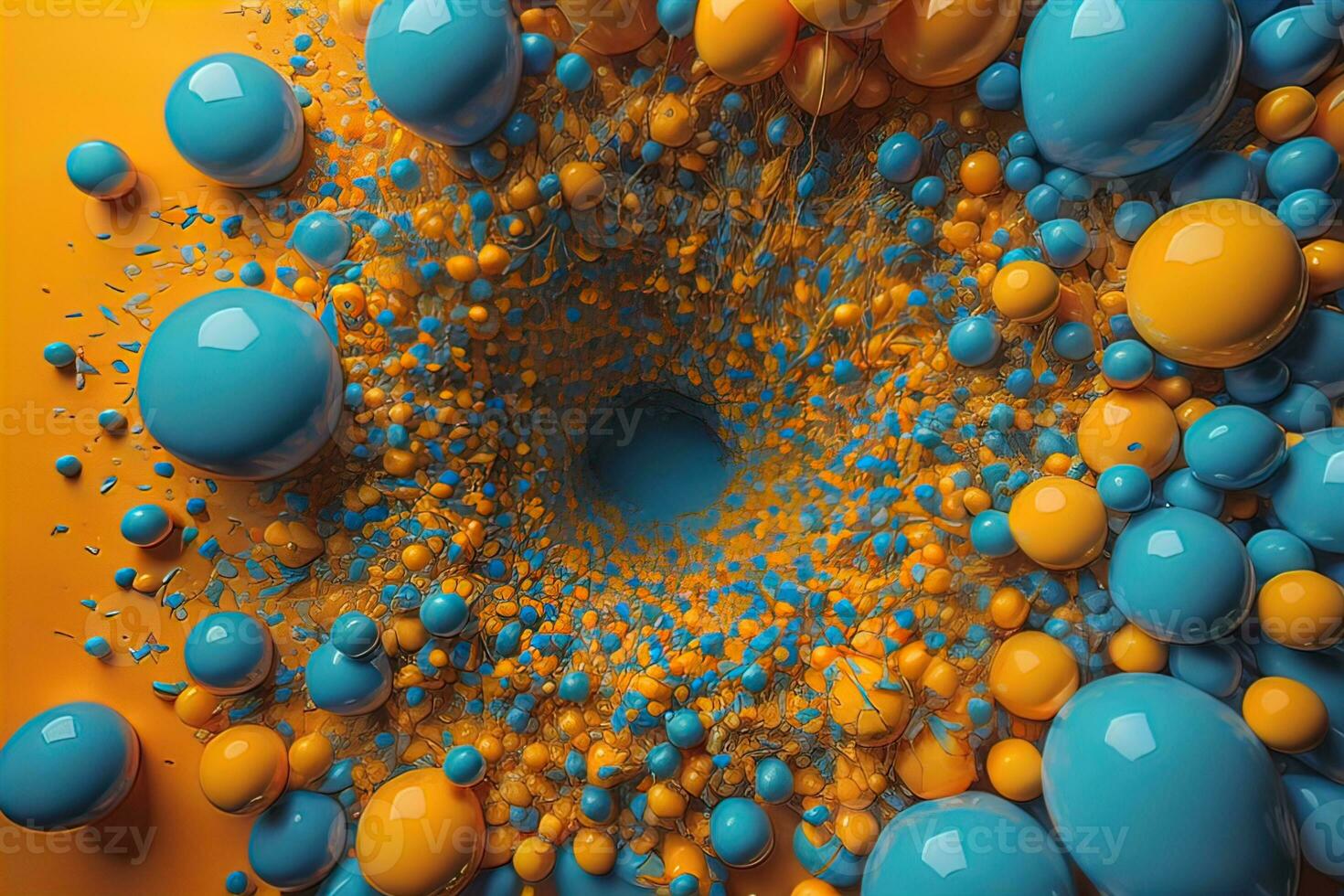 abstract background with colors, creative Design. ai generated photo