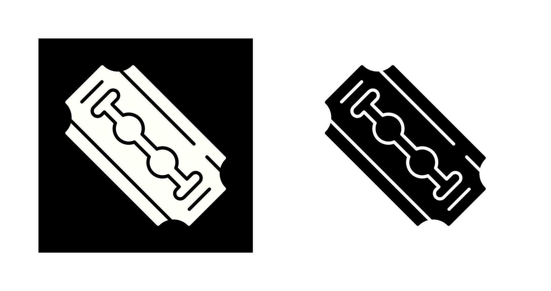 Razor Blade Vector Icon
