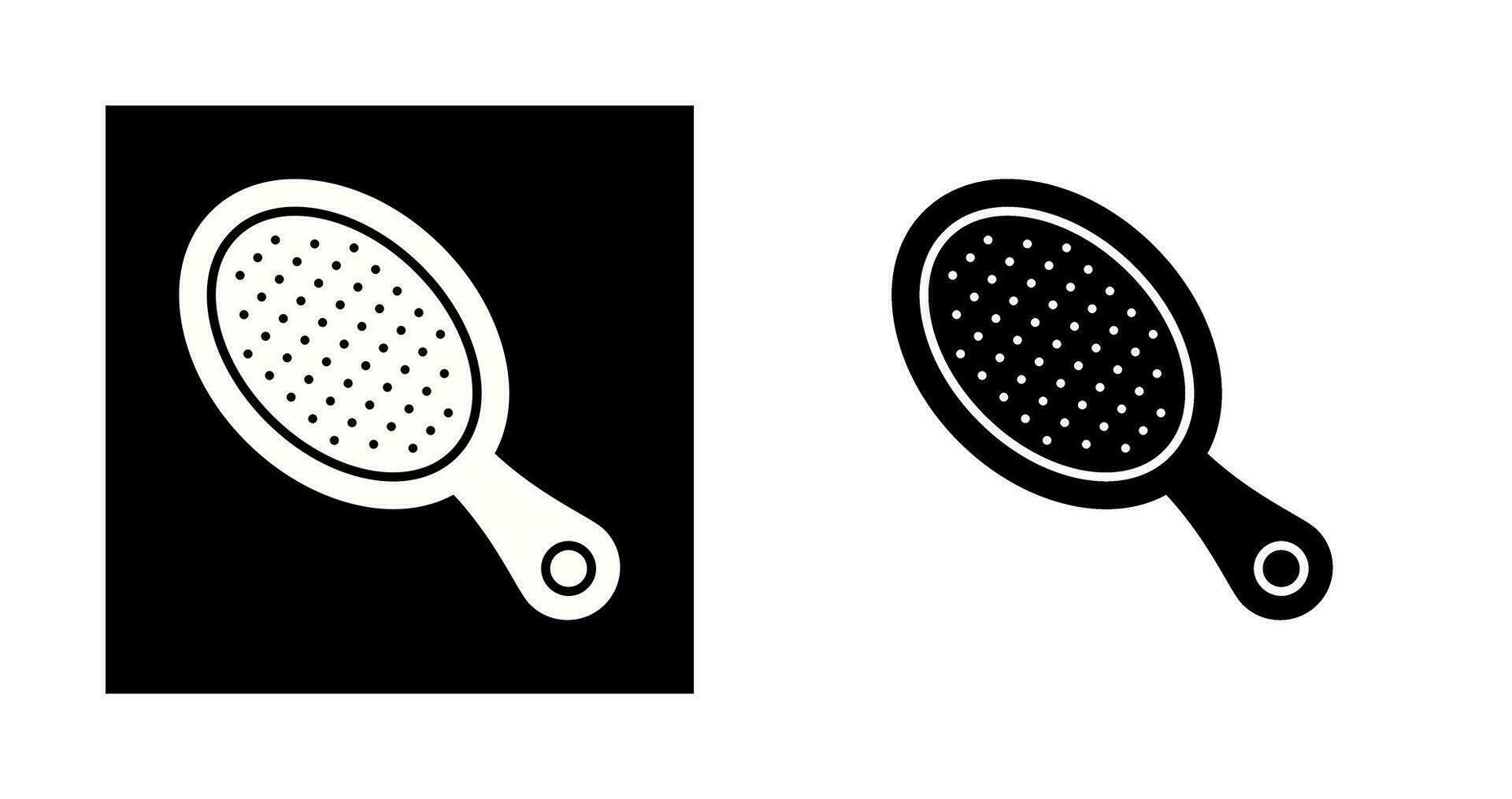 Hair Brush Vector Icon
