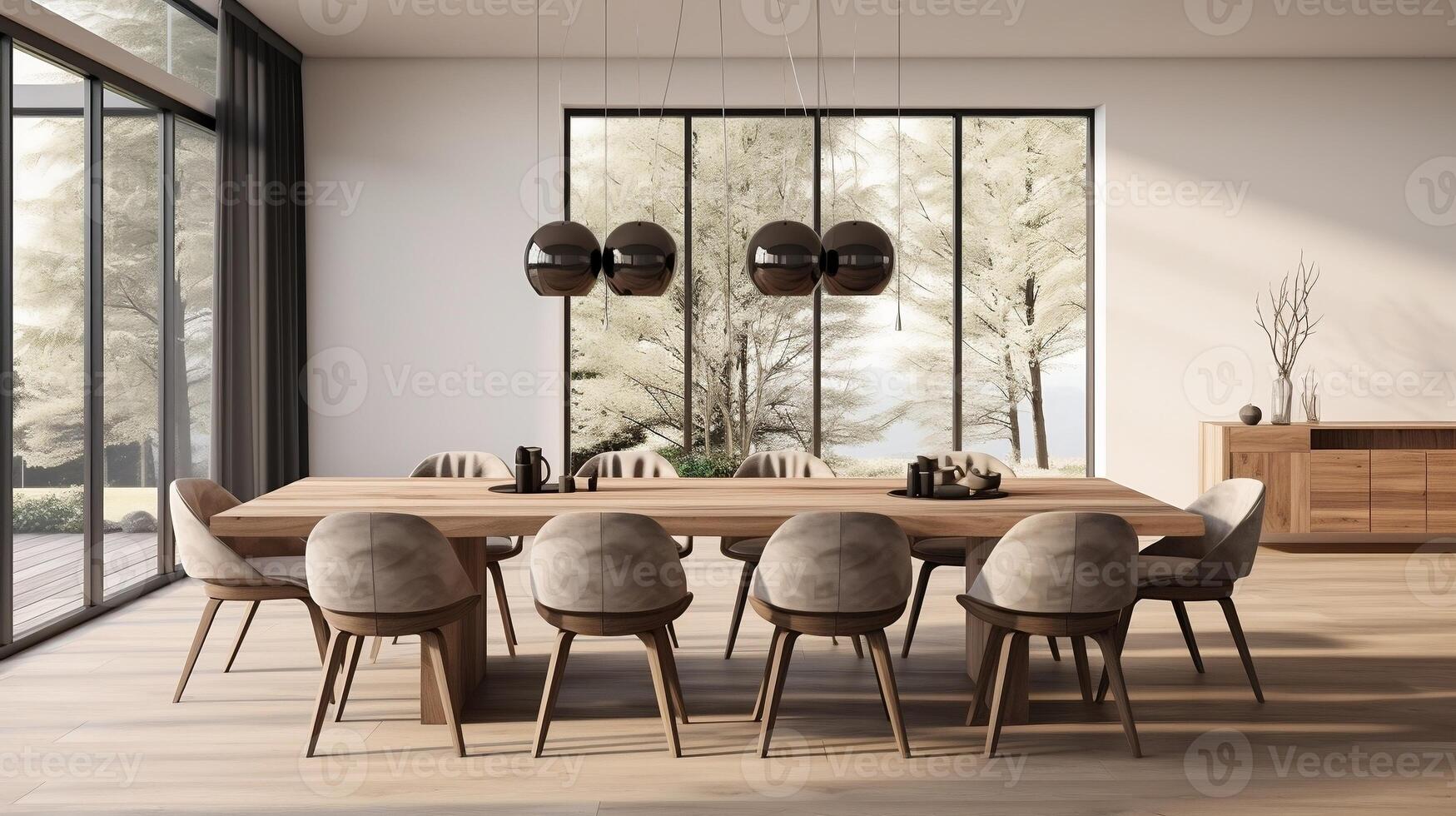 Minimalist table and chairs clearance