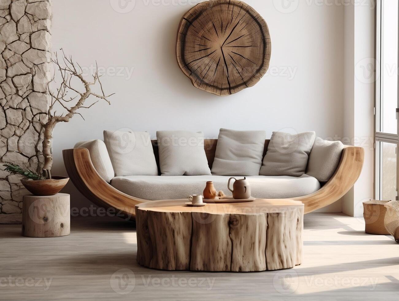 Updated Rustic Round Stump Coffee Table Updated Rustic Round Stump Coffee Table