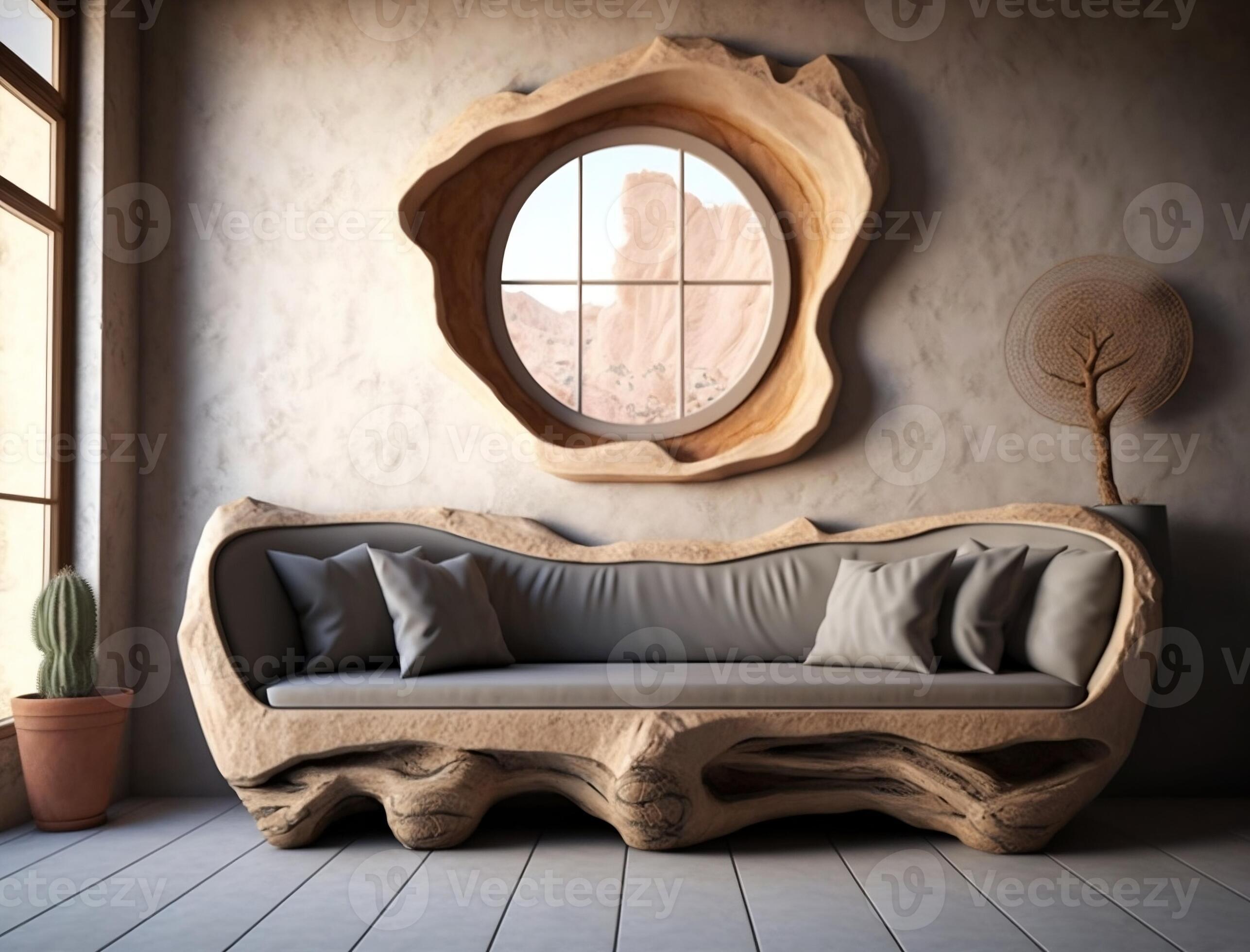 Solid wood on sale sofa design