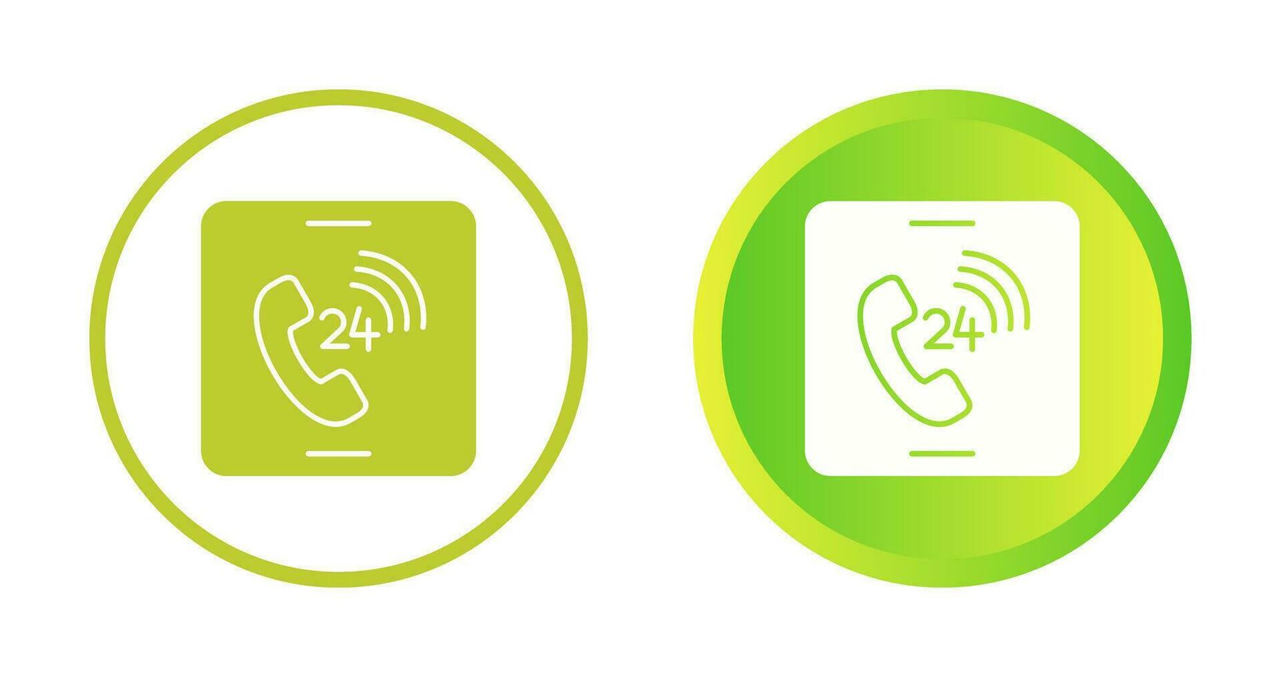 24 hour Vector Icon