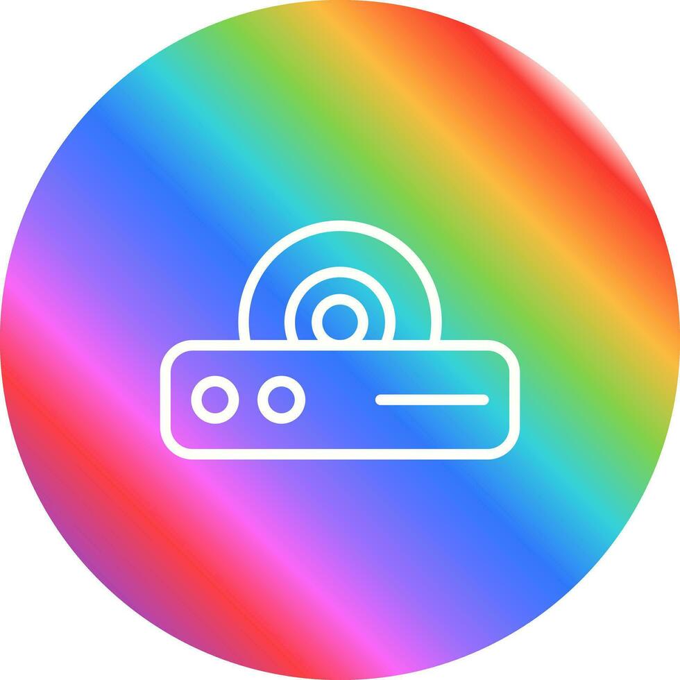 DVD Player Vector Icon