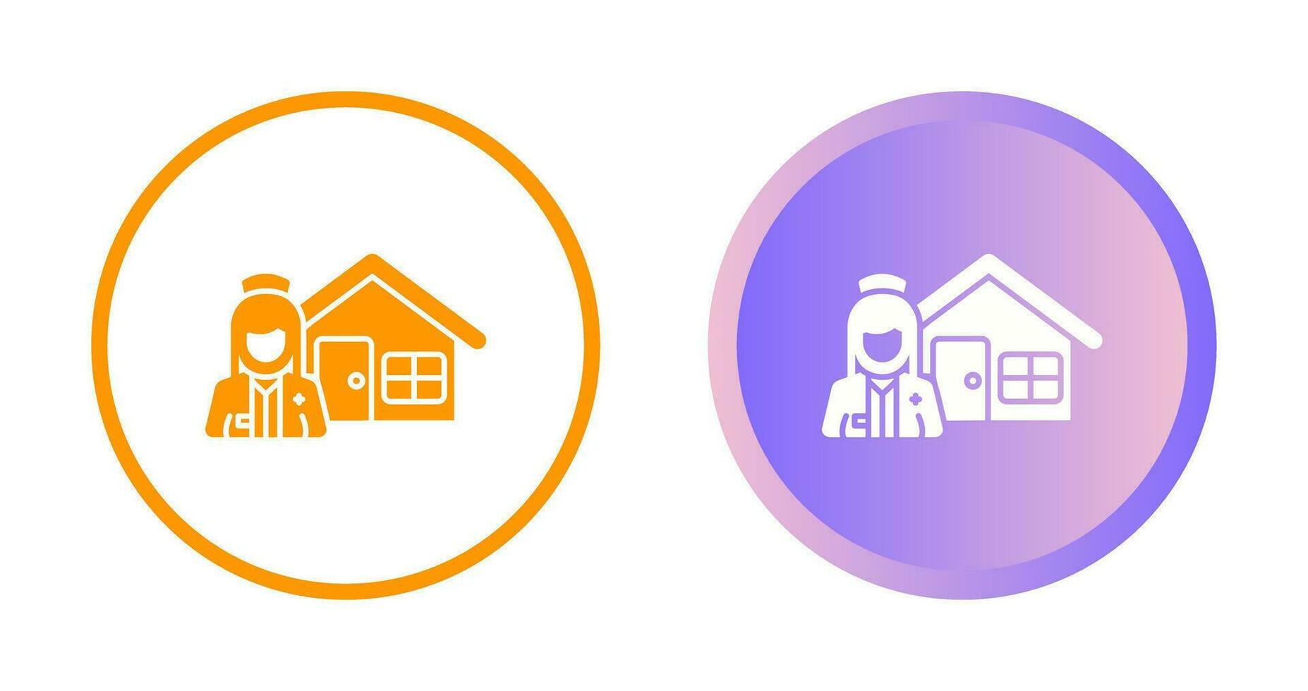 Nursing Home Vector Icon