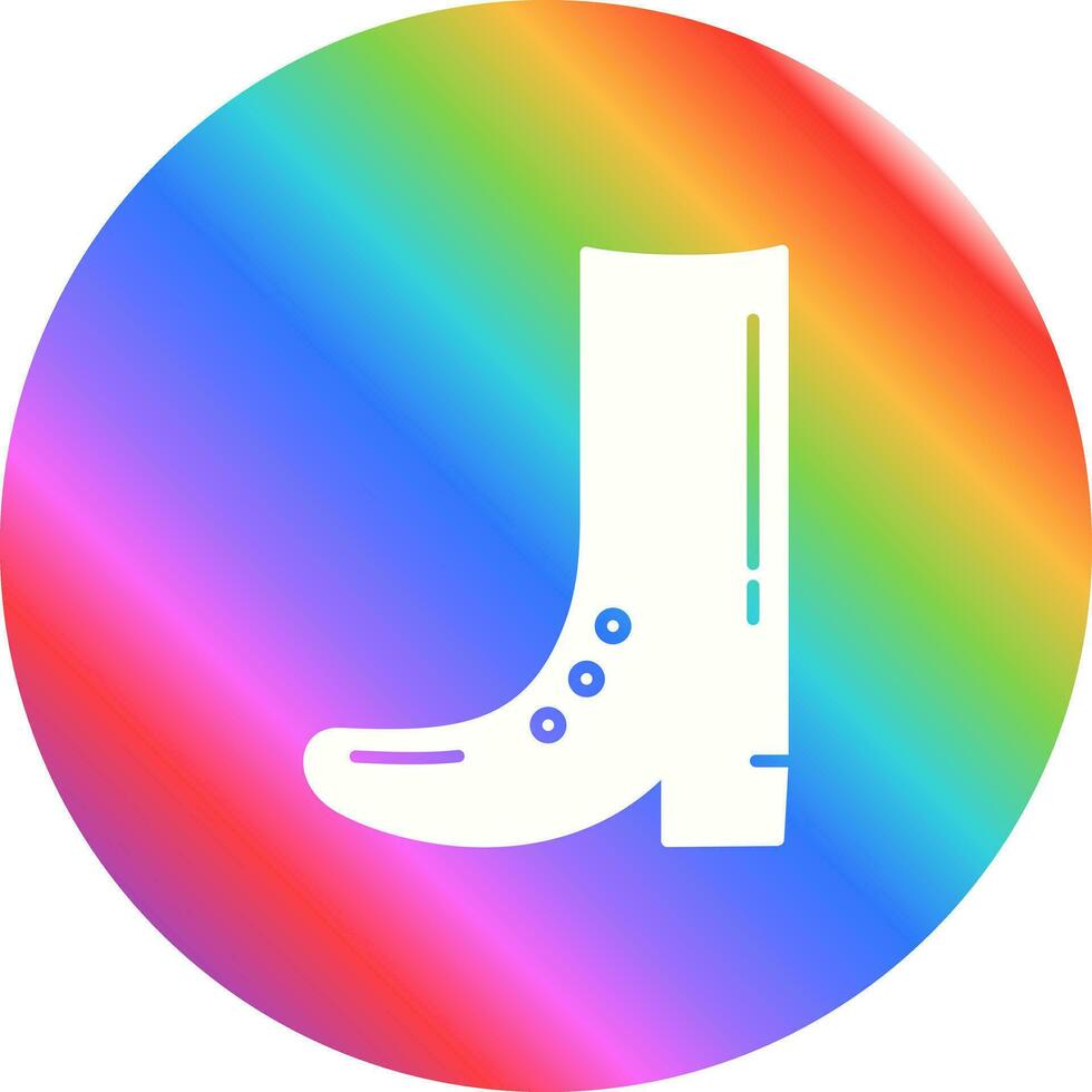 Cowboy Boot Vector Icon