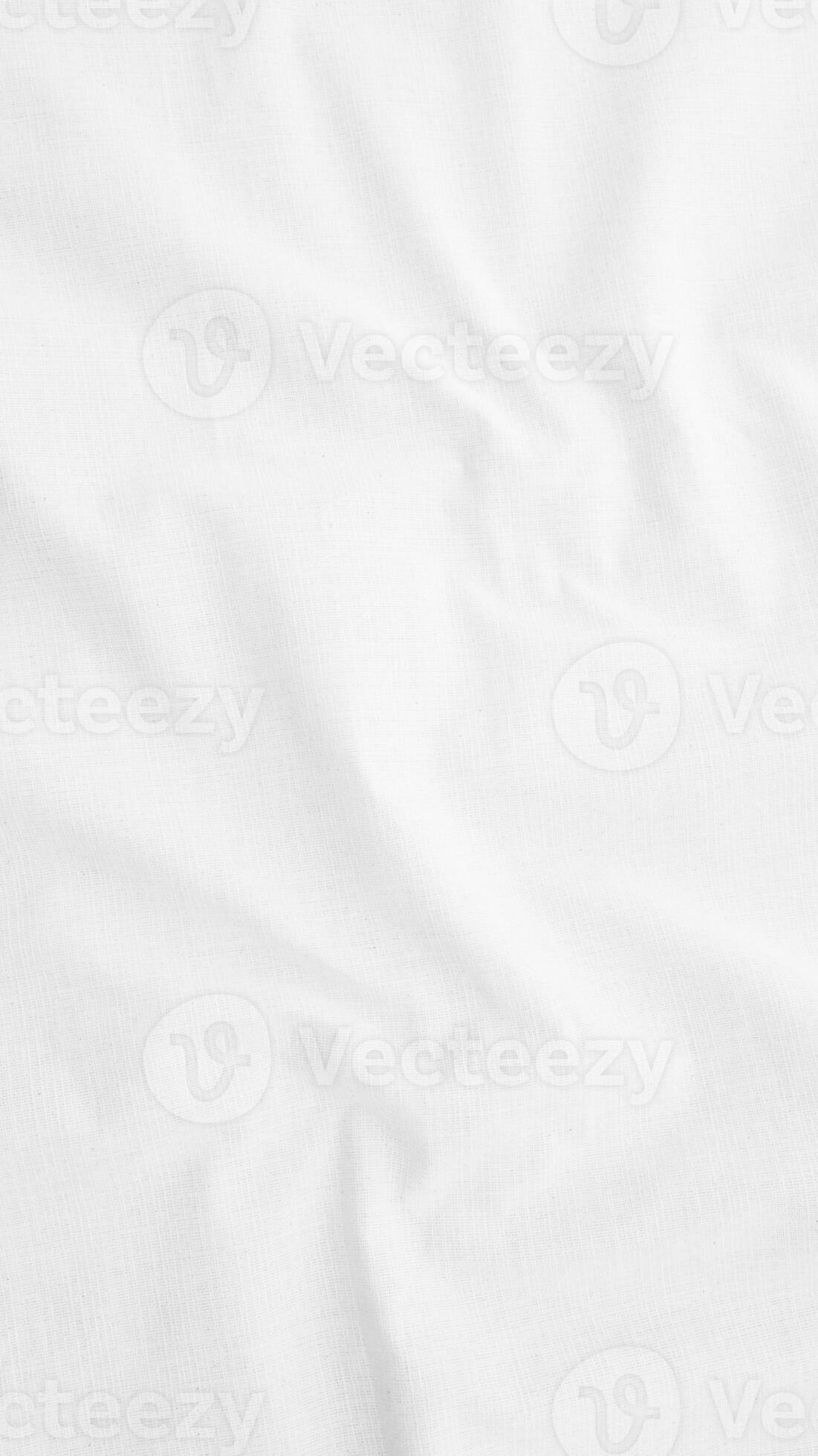 Organic Fabric cotton backdrop White linen canvas crumpled natural