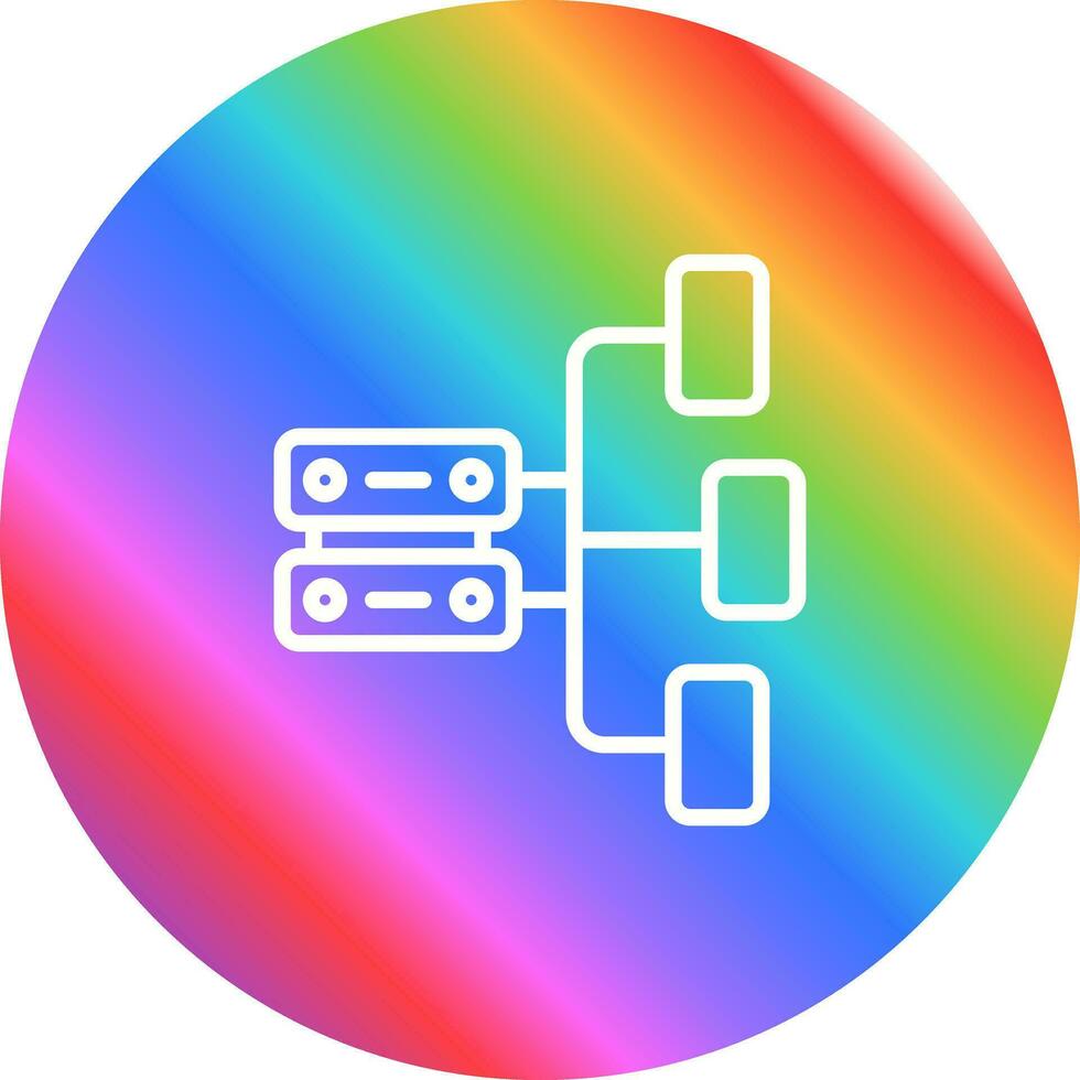 Data Architecture Vector Icon