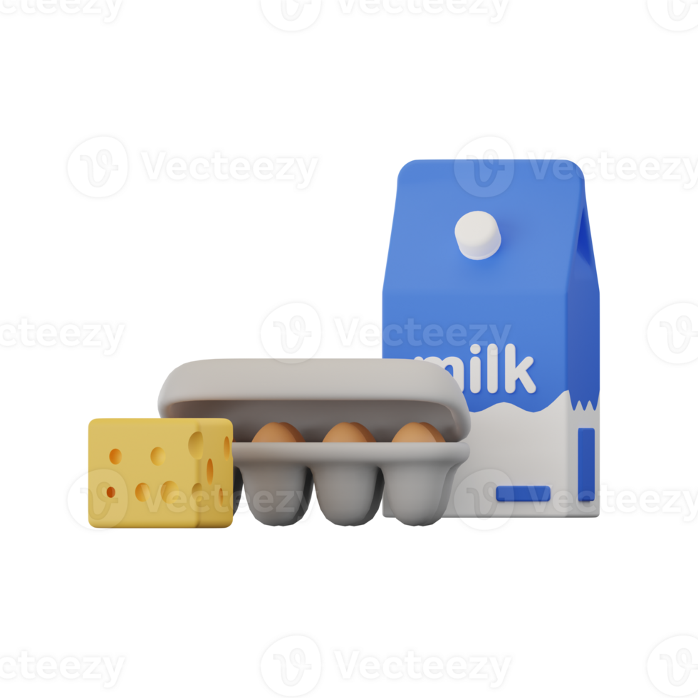 Shopping Grocery Shopping Grocery 3D Illustrations png