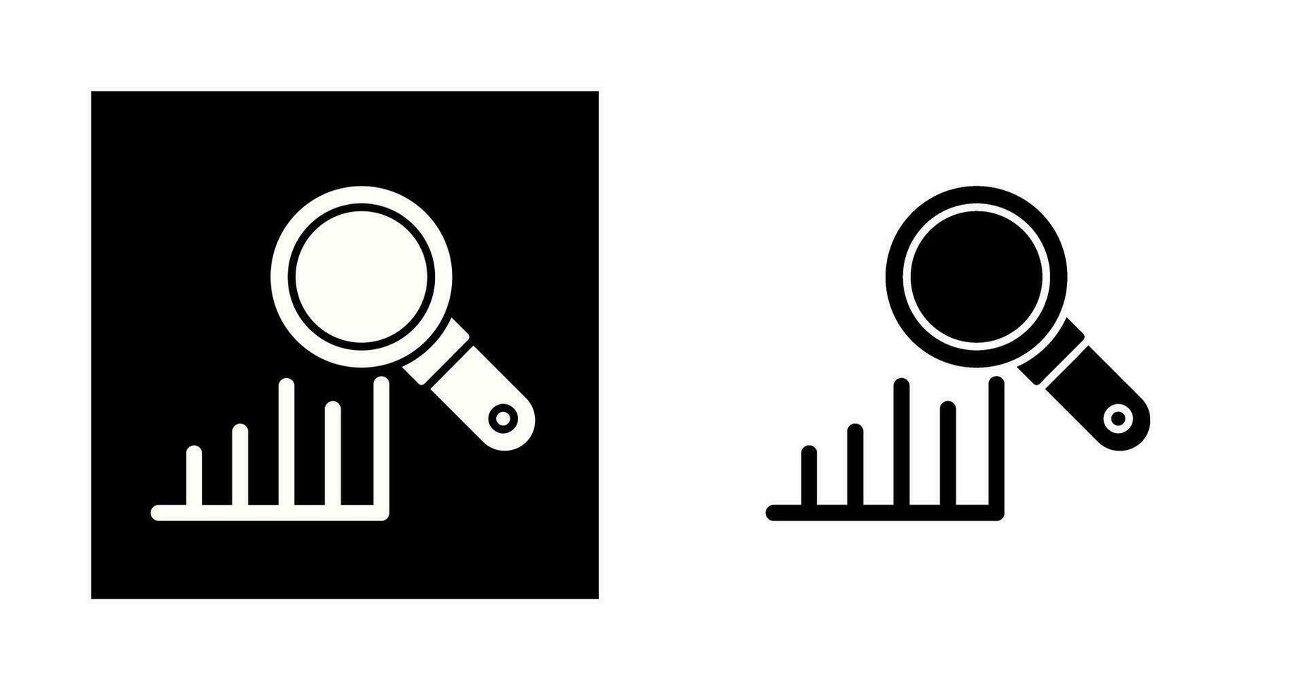 icono de vector de investigación