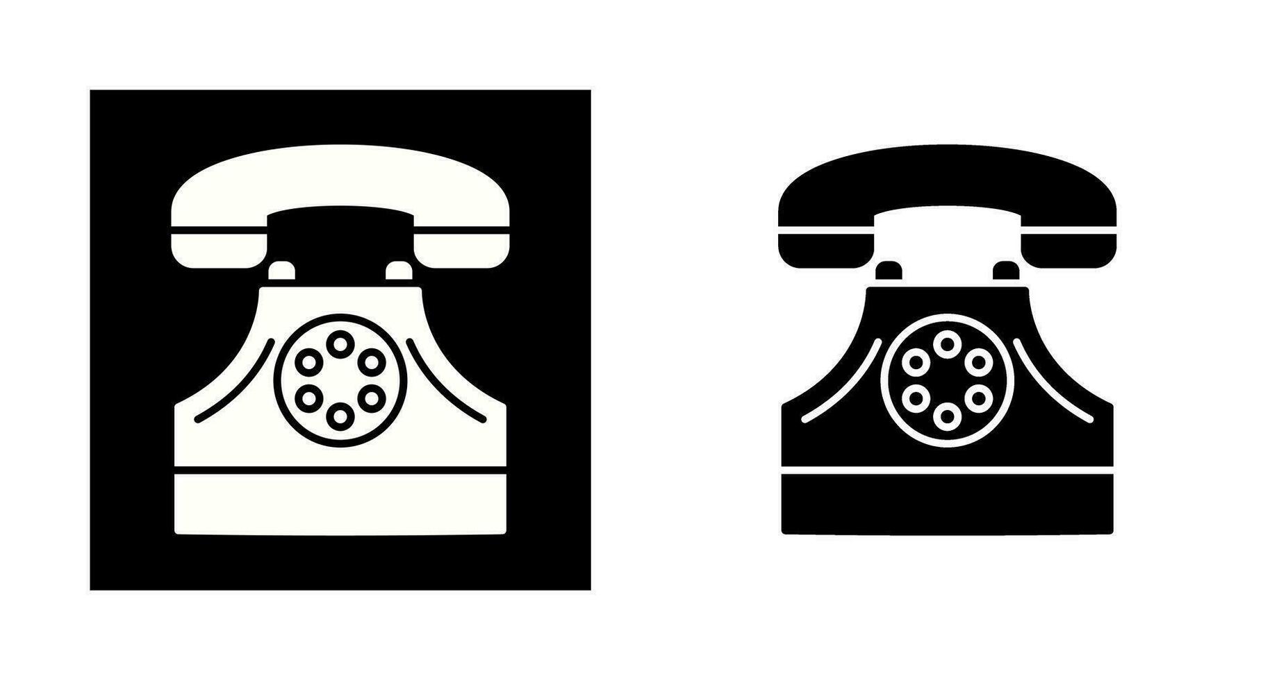 Telephone Vector Icon