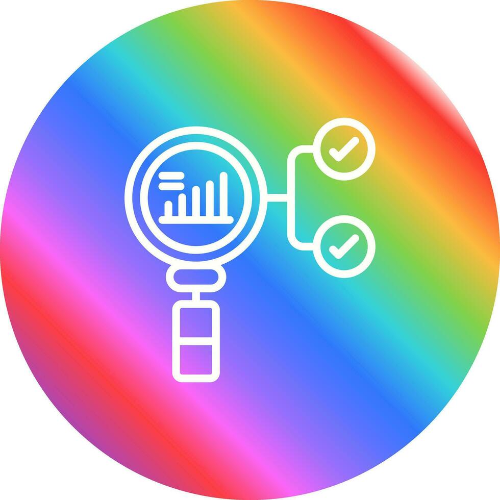 Prescriptive Analytics Vector Icon